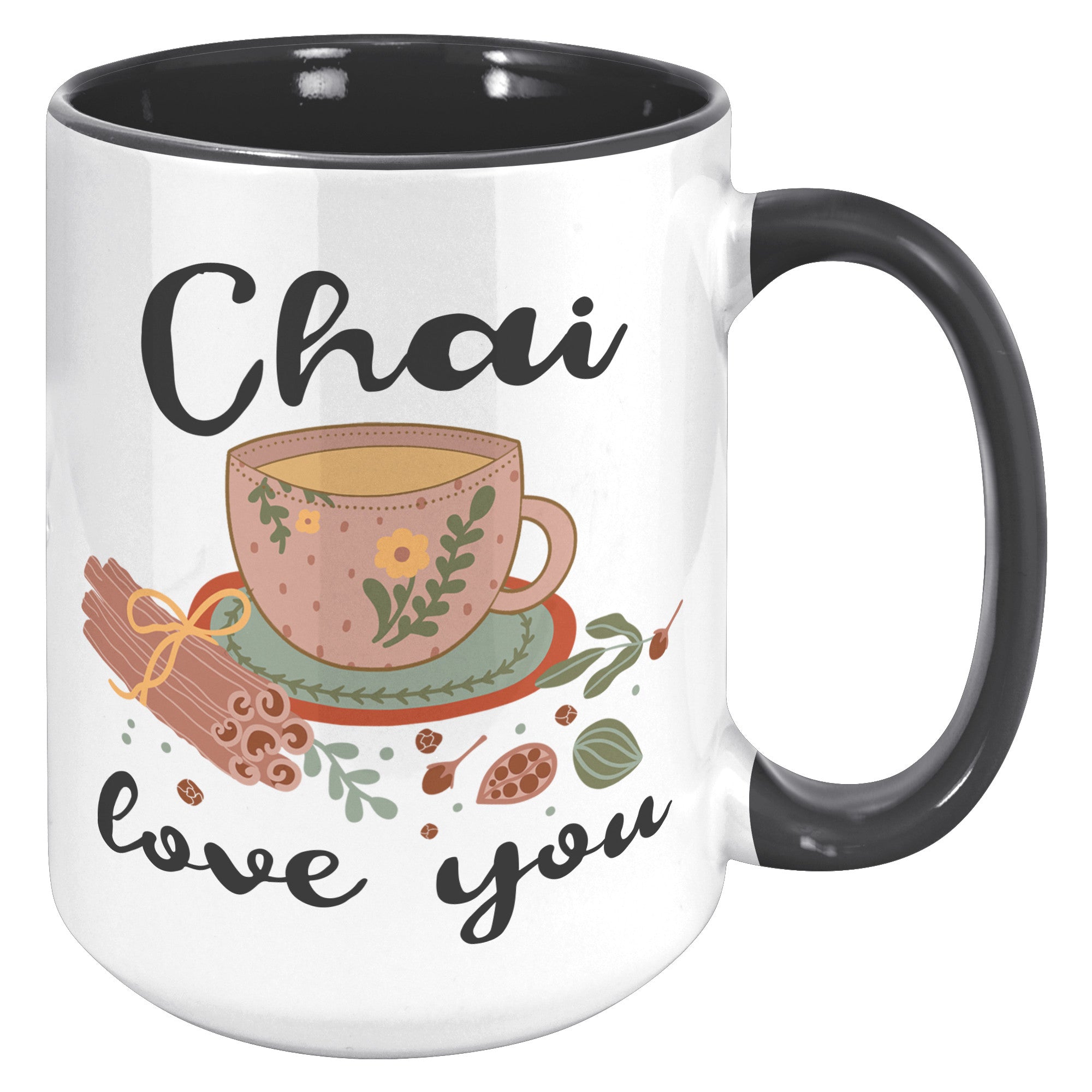 15oz Accent Mug - Chai Love You