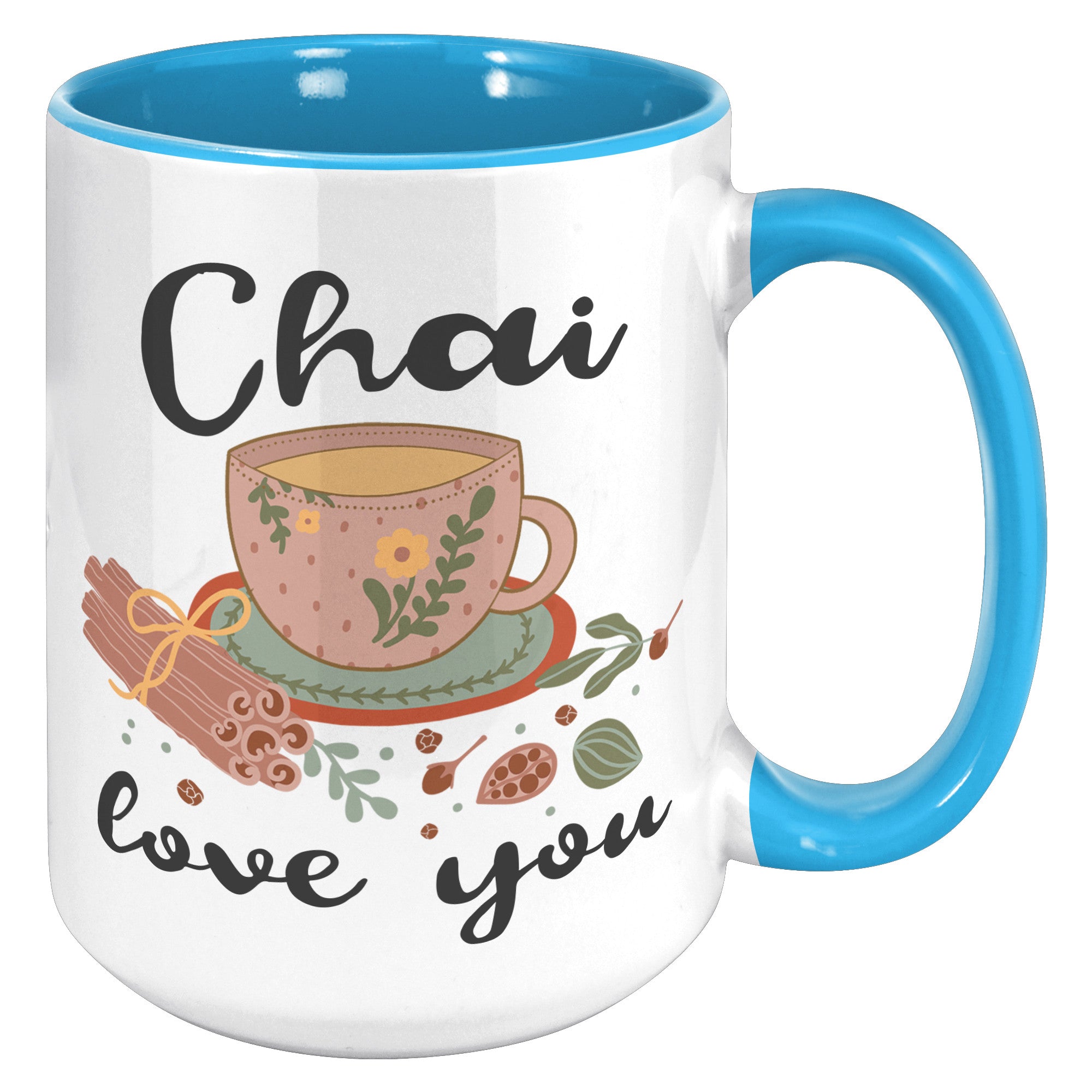 15oz Accent Mug - Chai Love You