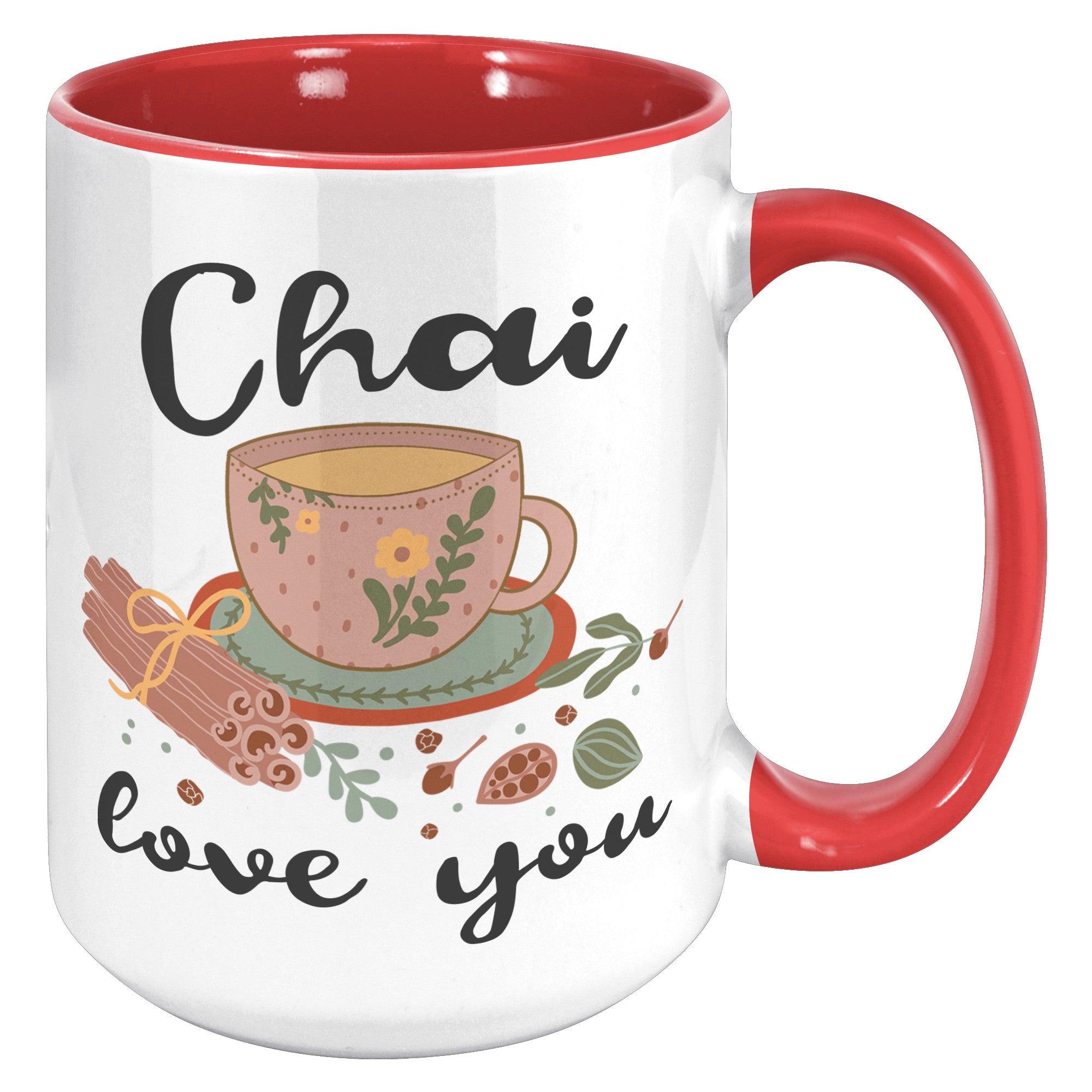 15oz Accent Mug - Chai Love You