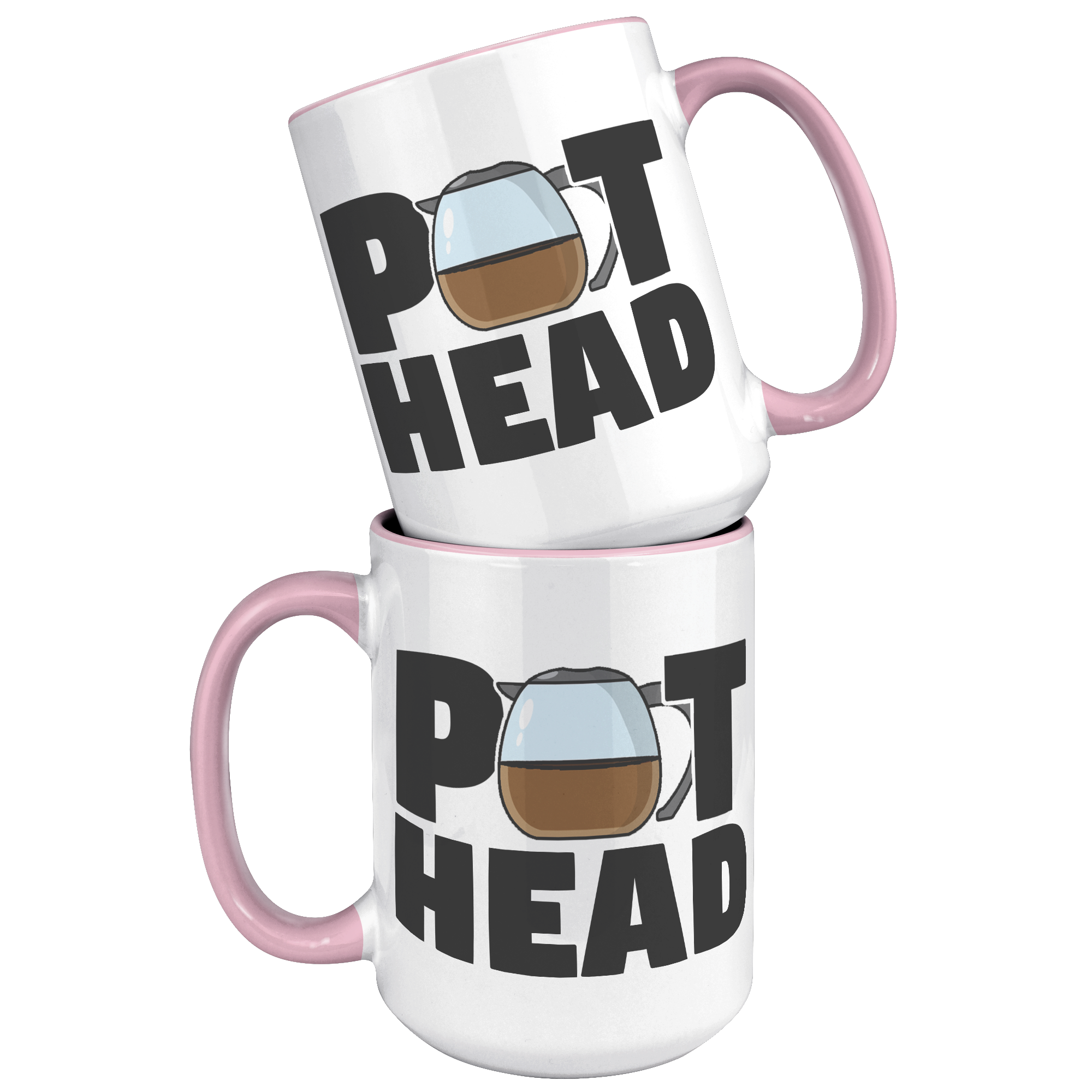 15oz_Accent_Mug_-_Coffee_Pot_Head_15oz_Accent_FrontBack_Pink_Mockup.png