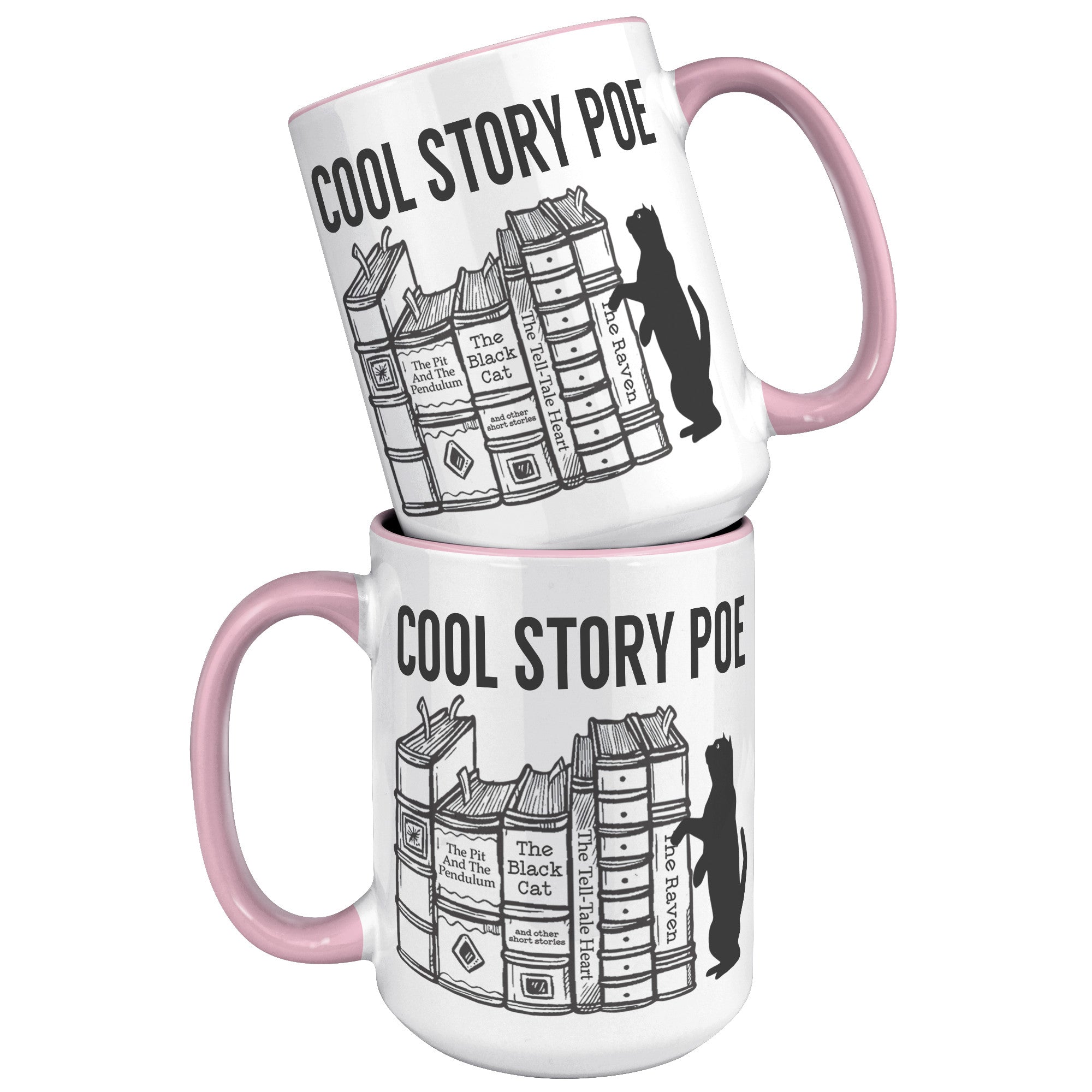 15oz Accent Mug - Cool Story Poe