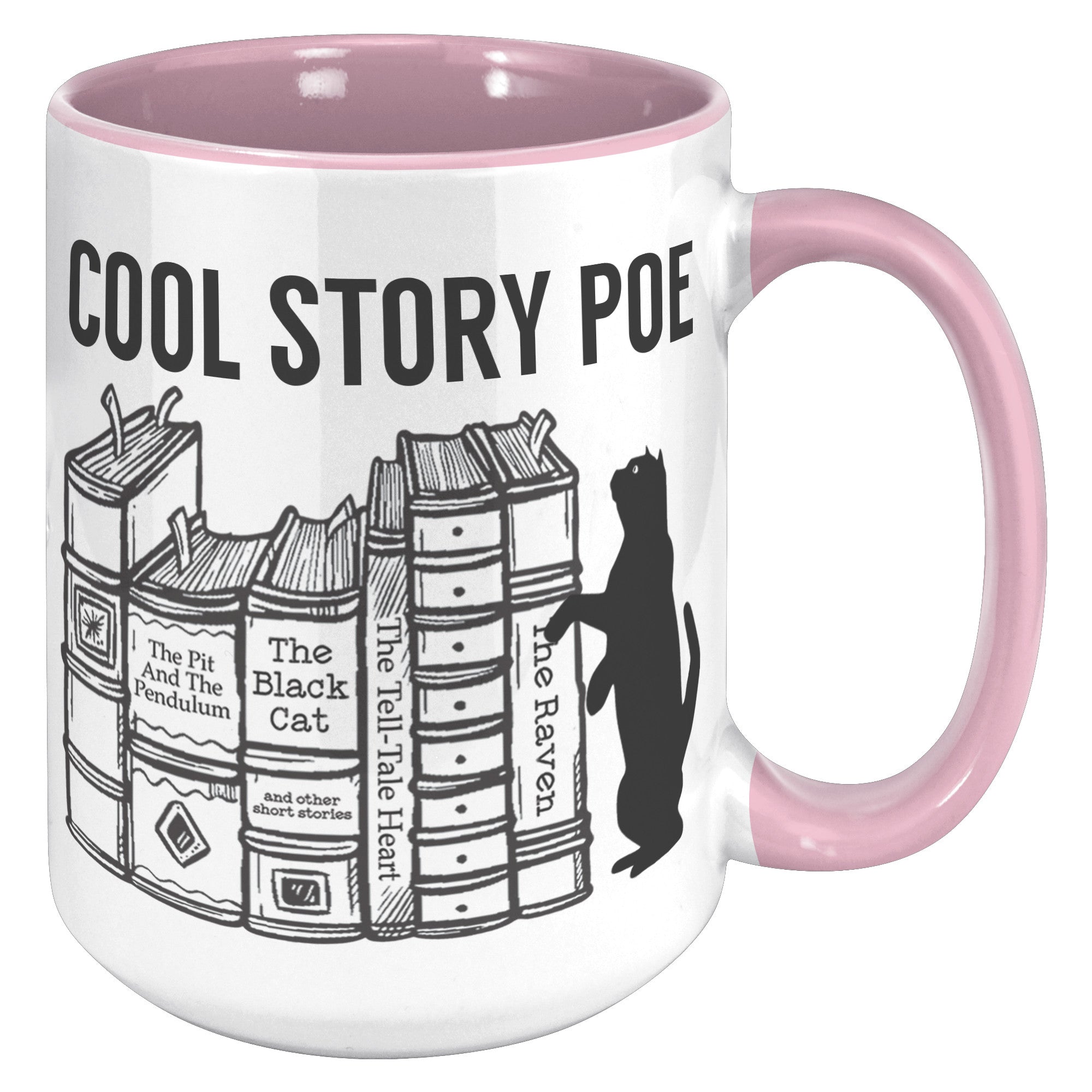 15oz Accent Mug - Cool Story Poe
