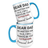 15oz Accent Mug - Dear Dad Financial Burden