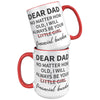 15oz Accent Mug - Dear Dad Financial Burden