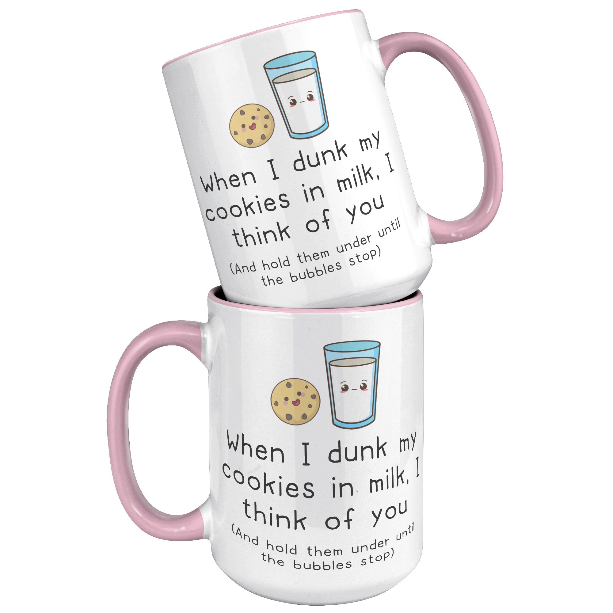15oz Accent Mug - Dunk Cookies Milk