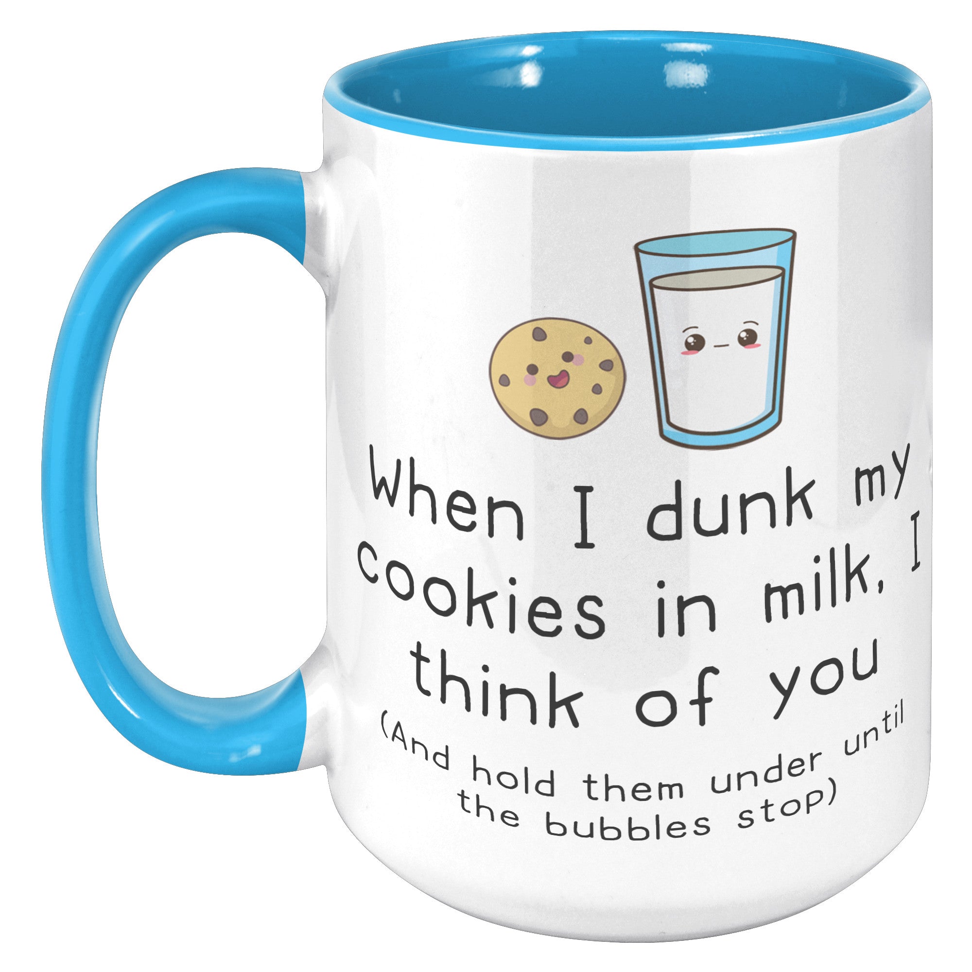 15oz Accent Mug - Dunk Cookies Milk