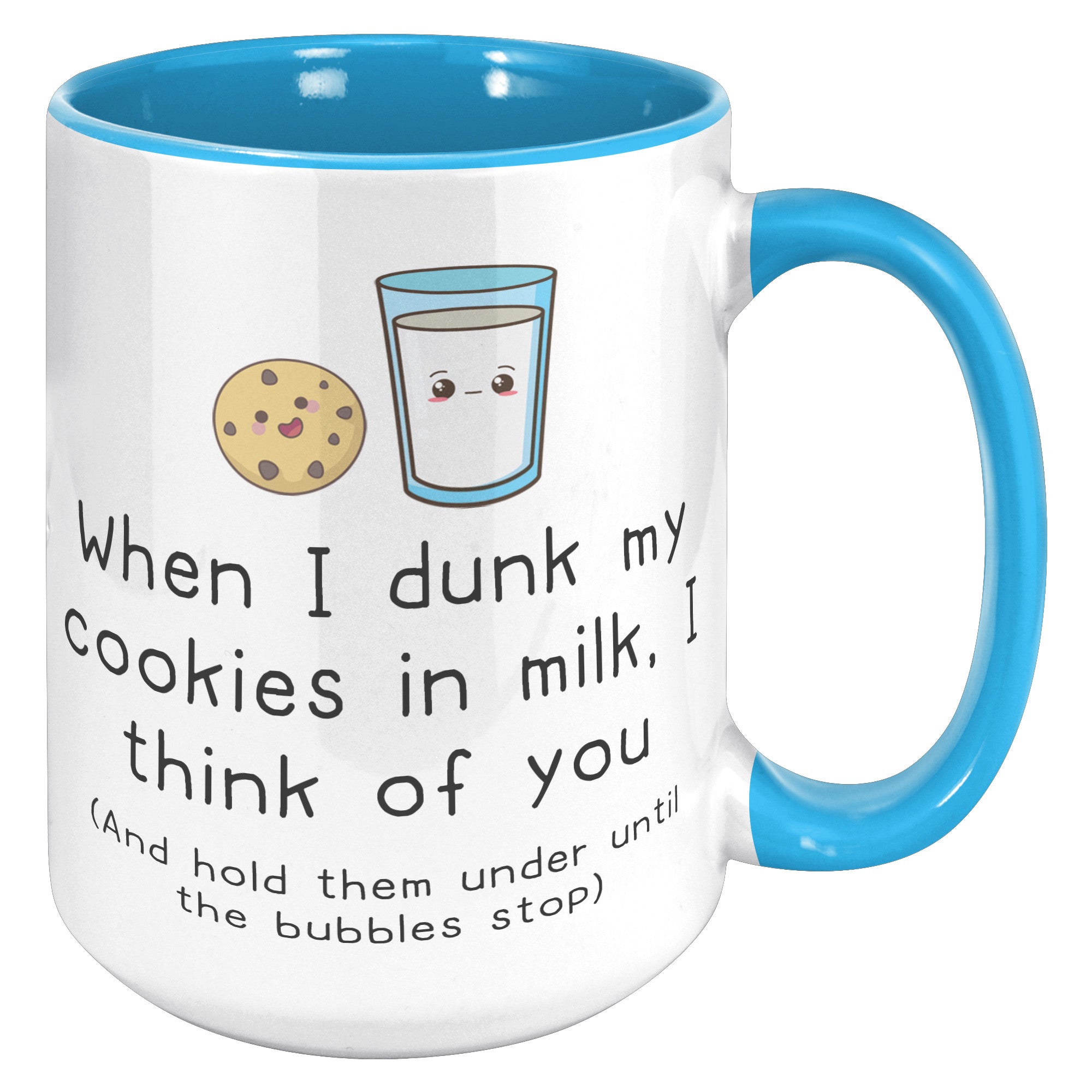 15oz Accent Mug - Dunk Cookies Milk