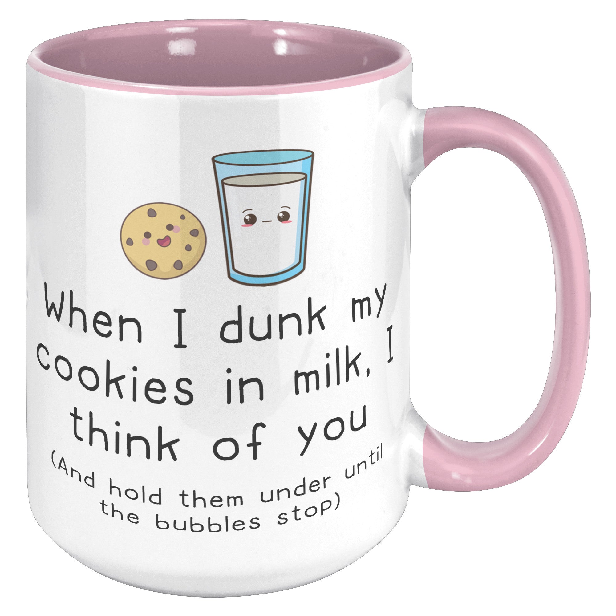 15oz Accent Mug - Dunk Cookies Milk