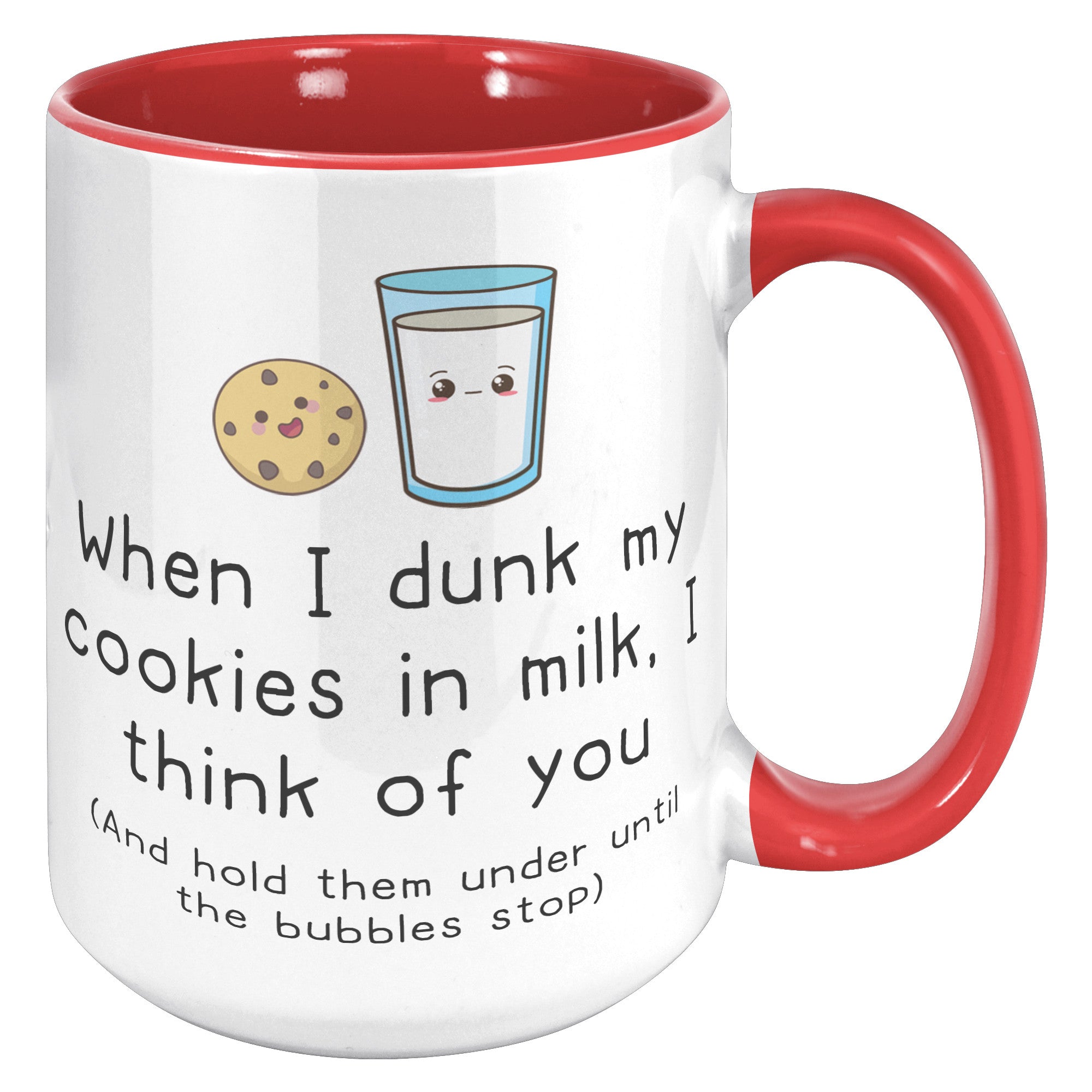 15oz Accent Mug - Dunk Cookies Milk