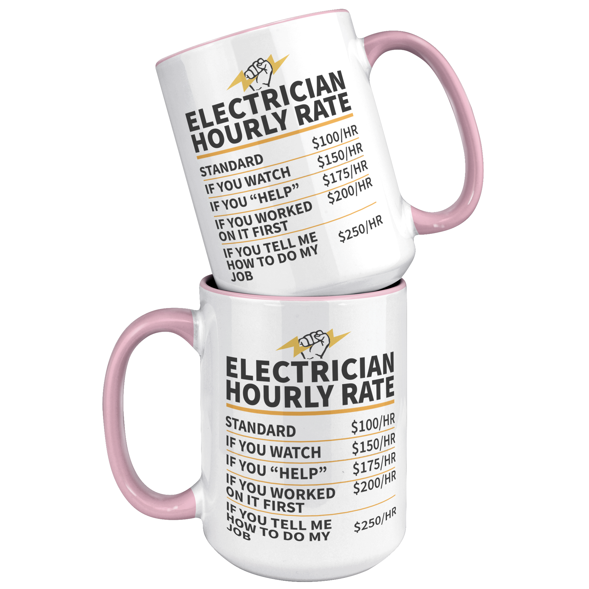 15oz_Accent_Mug_-_Electrician_Hourly_Mug_15oz_Accent_FrontBack_Pink_Mockup.png