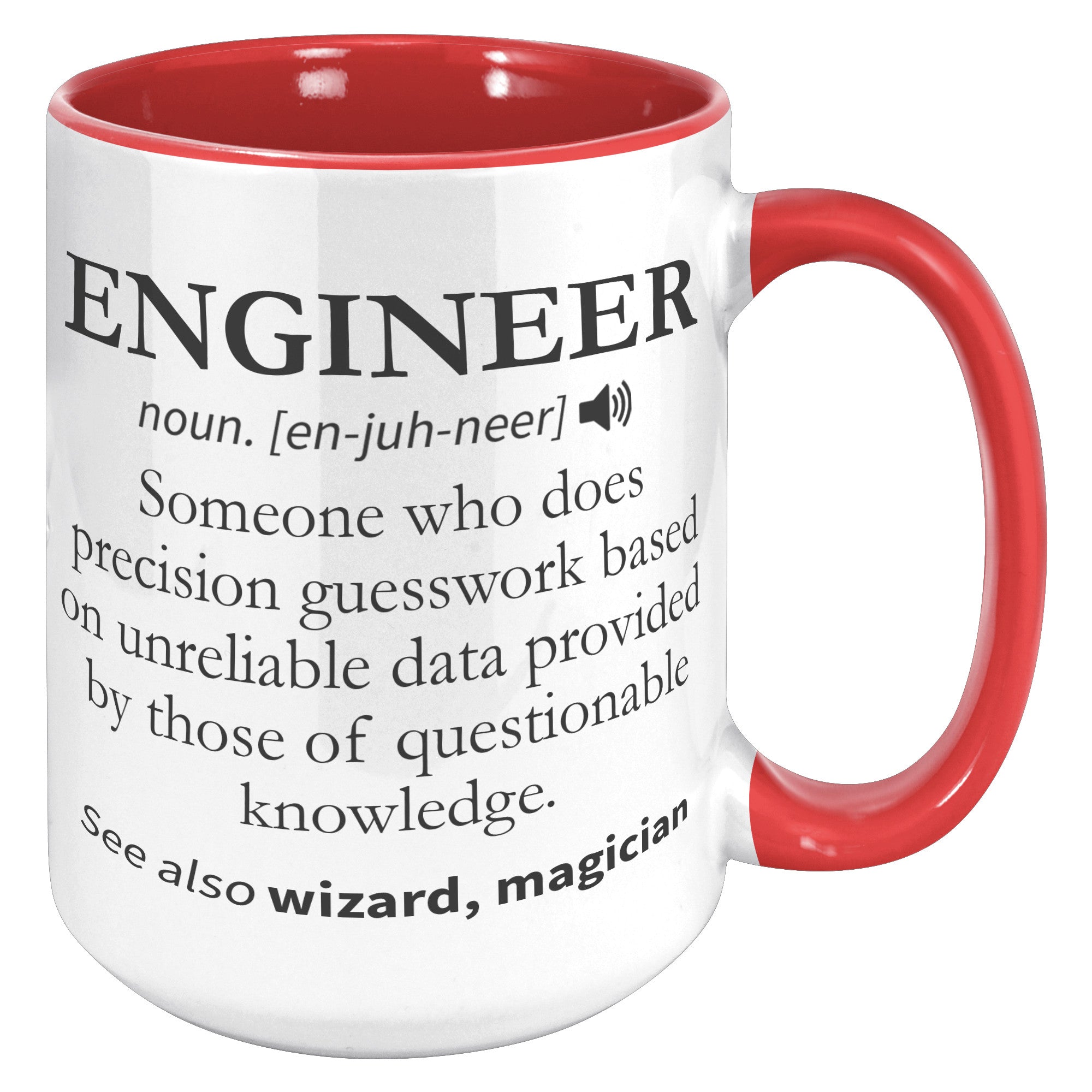 15oz Accent Mug - Engineer Definition
