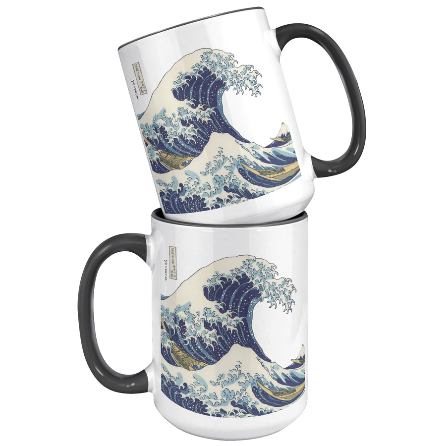 15oz Accent Mug - Great Wave