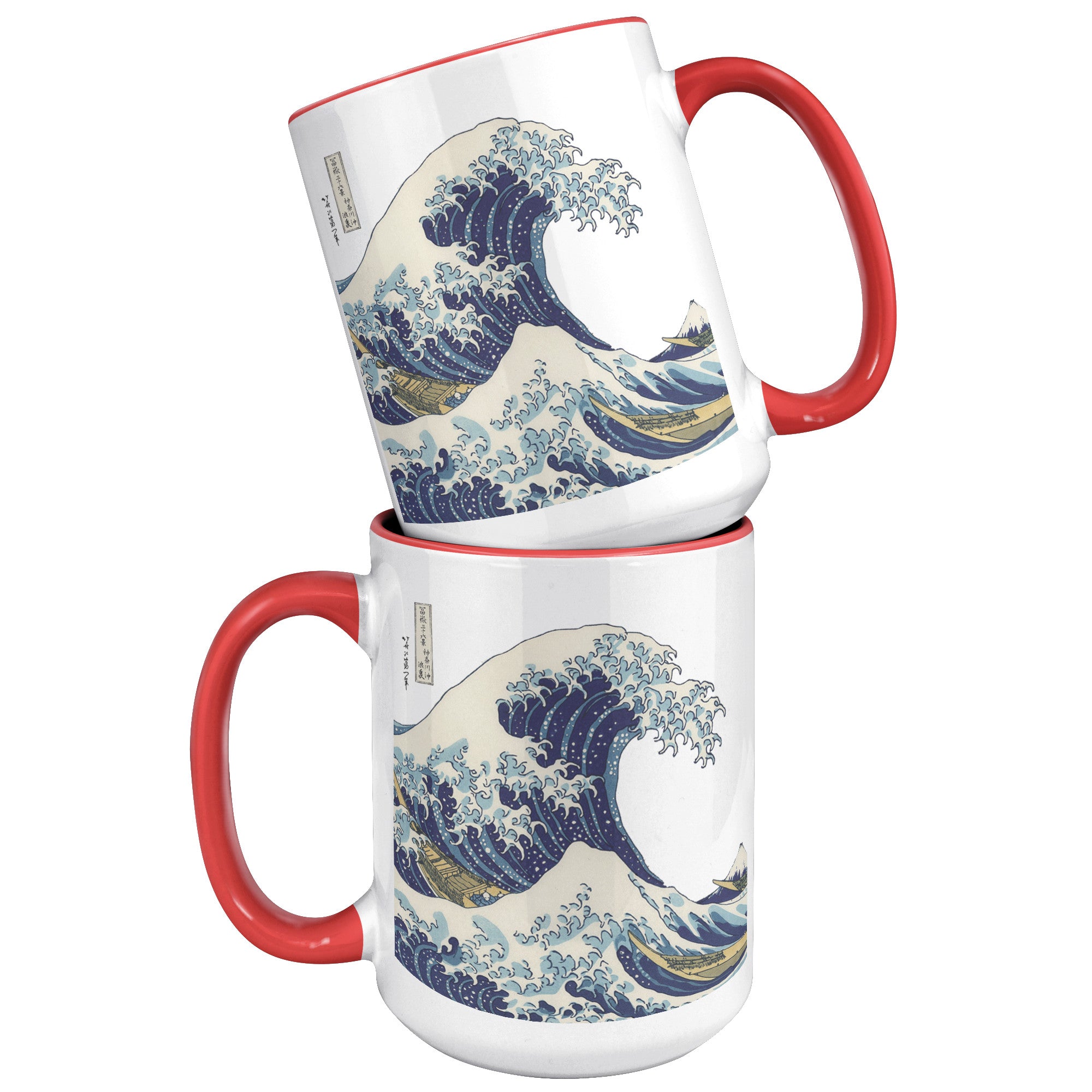 15oz Accent Mug - Great Wave