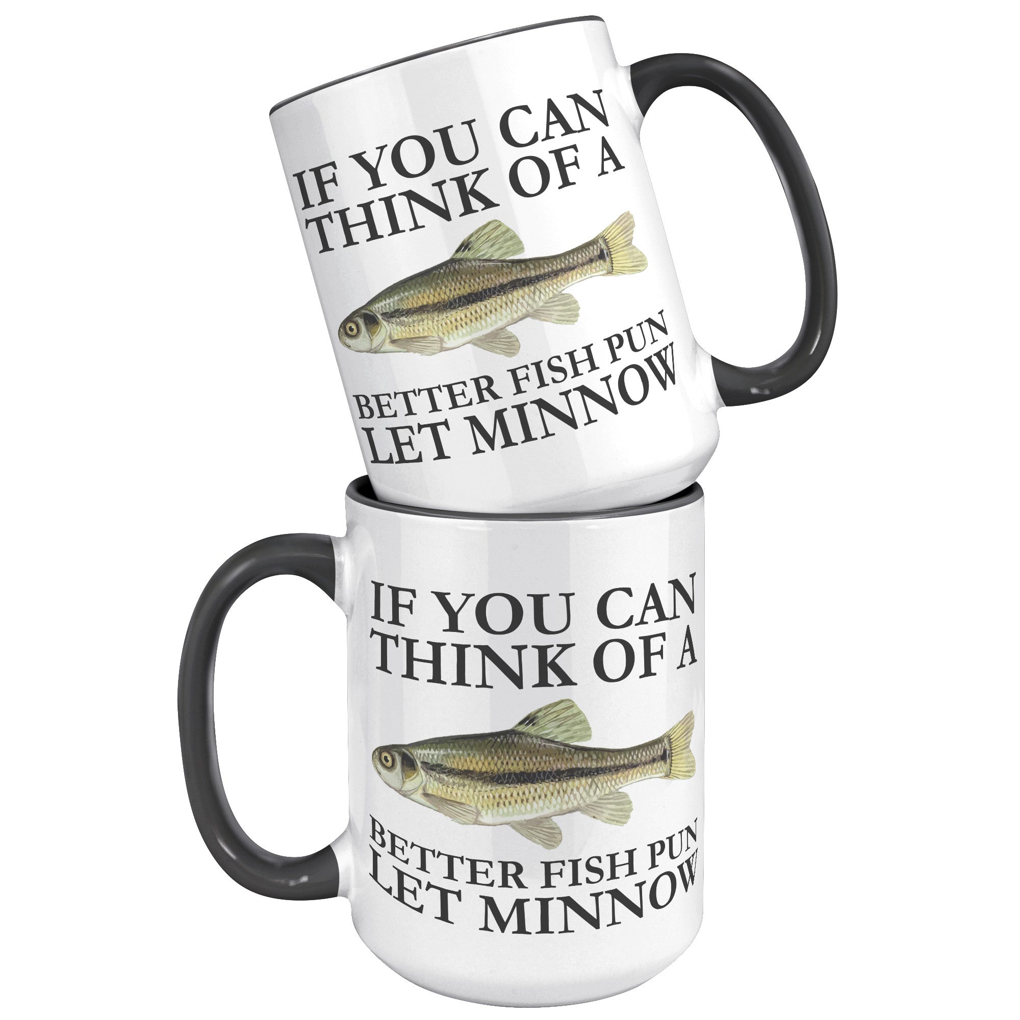 15oz Accent Mug - Let Minnow