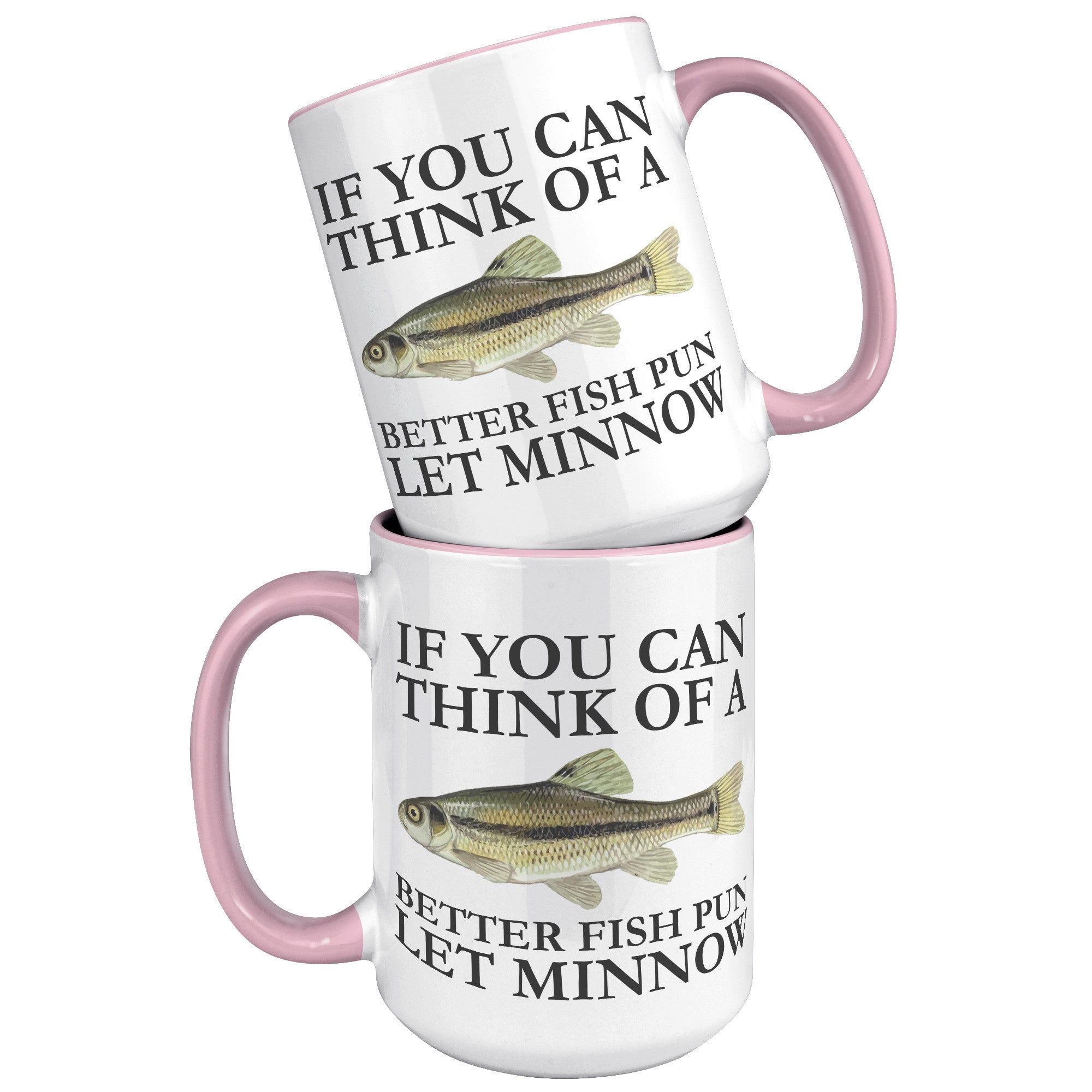 15oz Accent Mug - Let Minnow