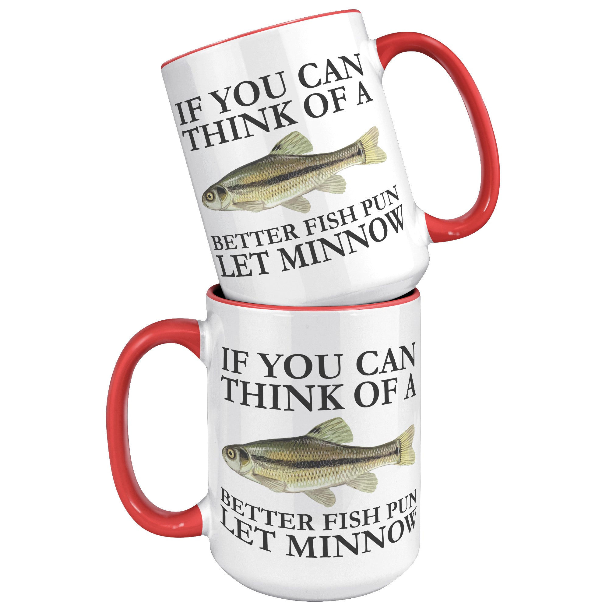 15oz Accent Mug - Let Minnow