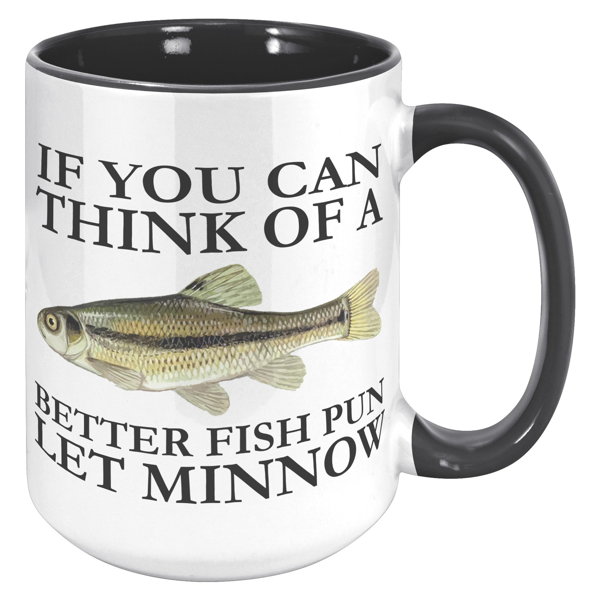 15oz Accent Mug - Let Minnow