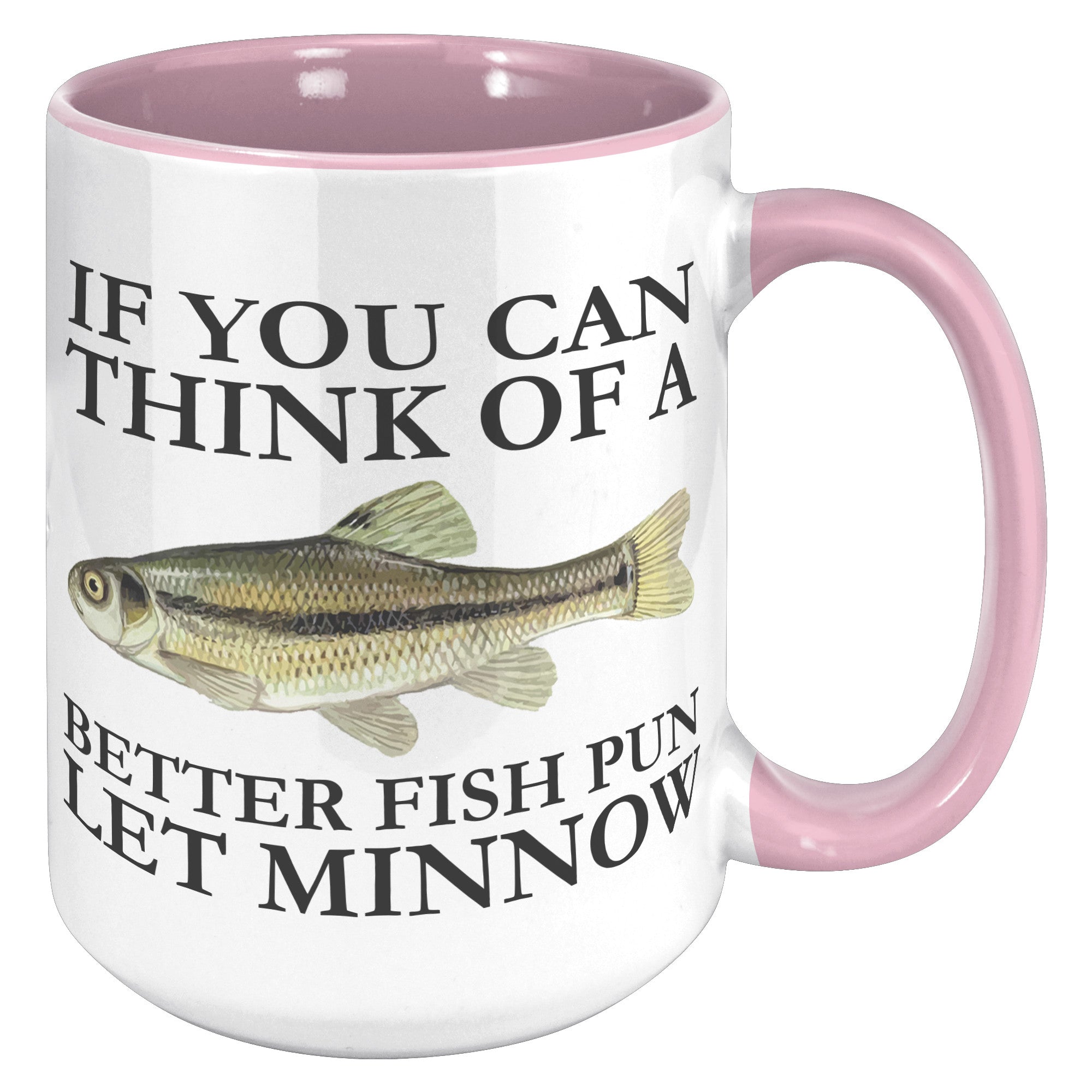 15oz Accent Mug - Let Minnow