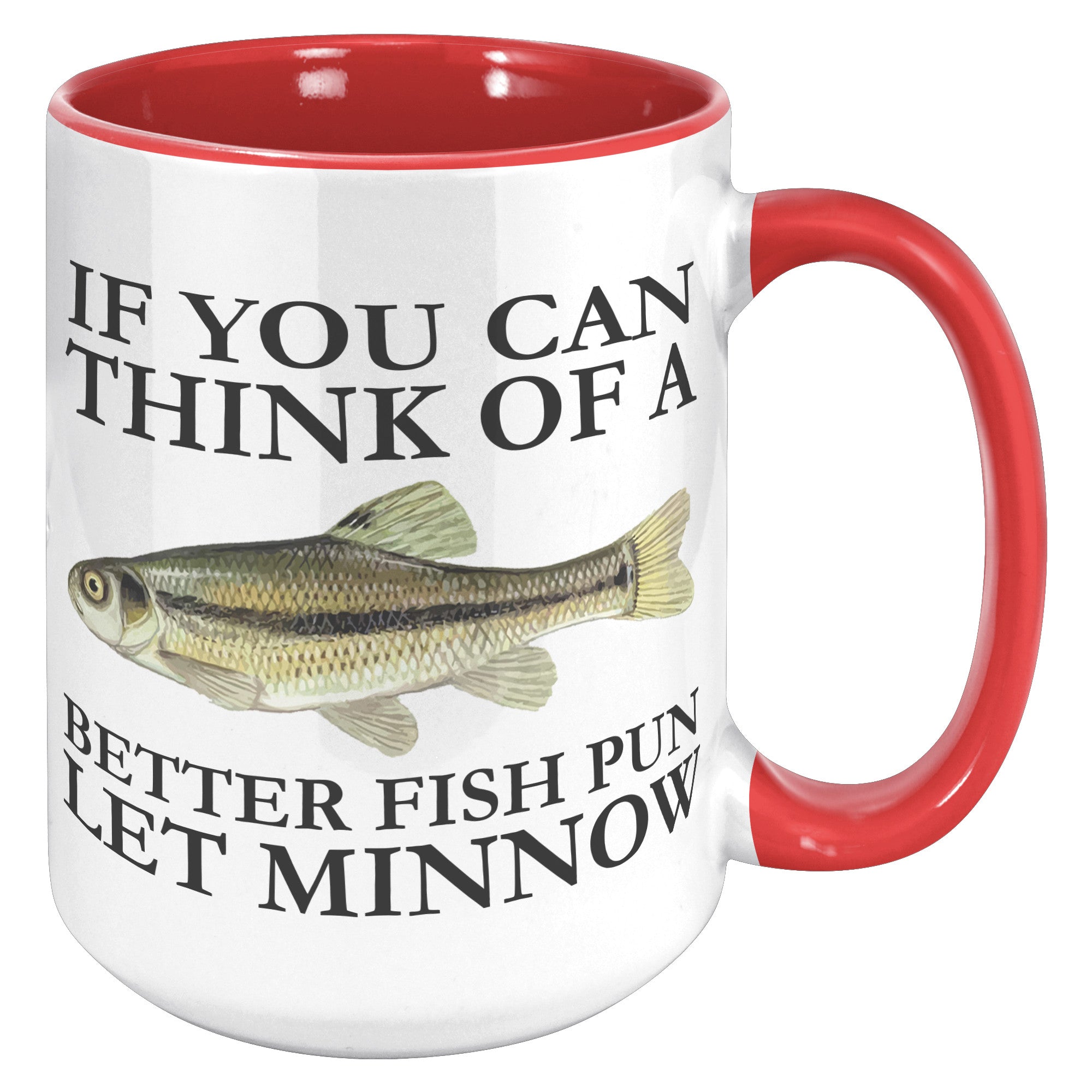 15oz Accent Mug - Let Minnow