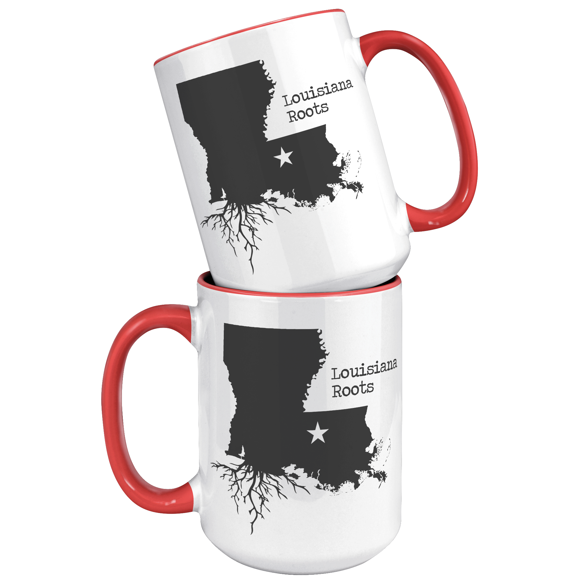 15oz_Accent_Mug_-_Louisiana_Roots_15oz_Accent_FrontBack_Red_Mockup.png
