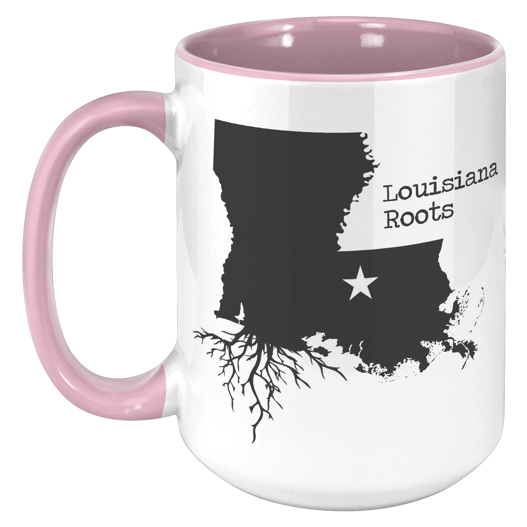 15oz_Accent_Mug_-_Louisiana_Roots_15oz_Accent_LH_Pink_Mockup.png