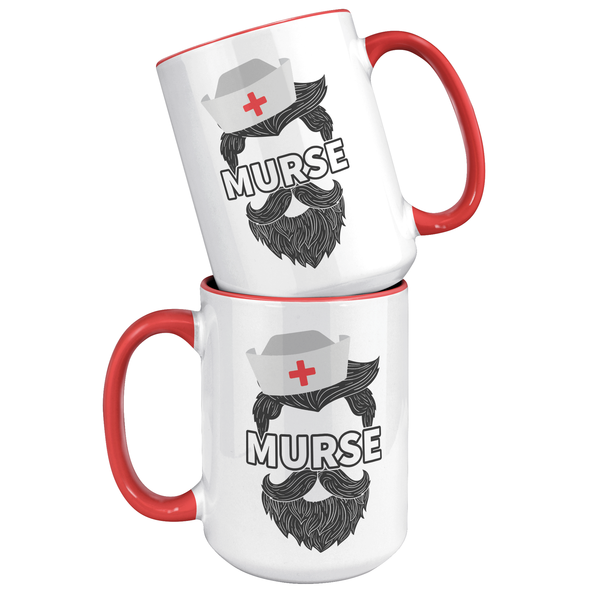 15oz_Accent_Mug_-_Male_Murse_Mug_15oz_Accent_FrontBack_Red_Mockup.png