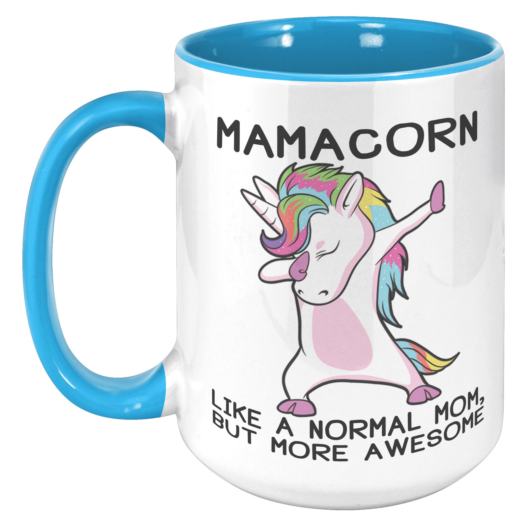 15oz Accent Mug - Mamacorn