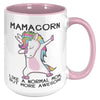 15oz Accent Mug - Mamacorn