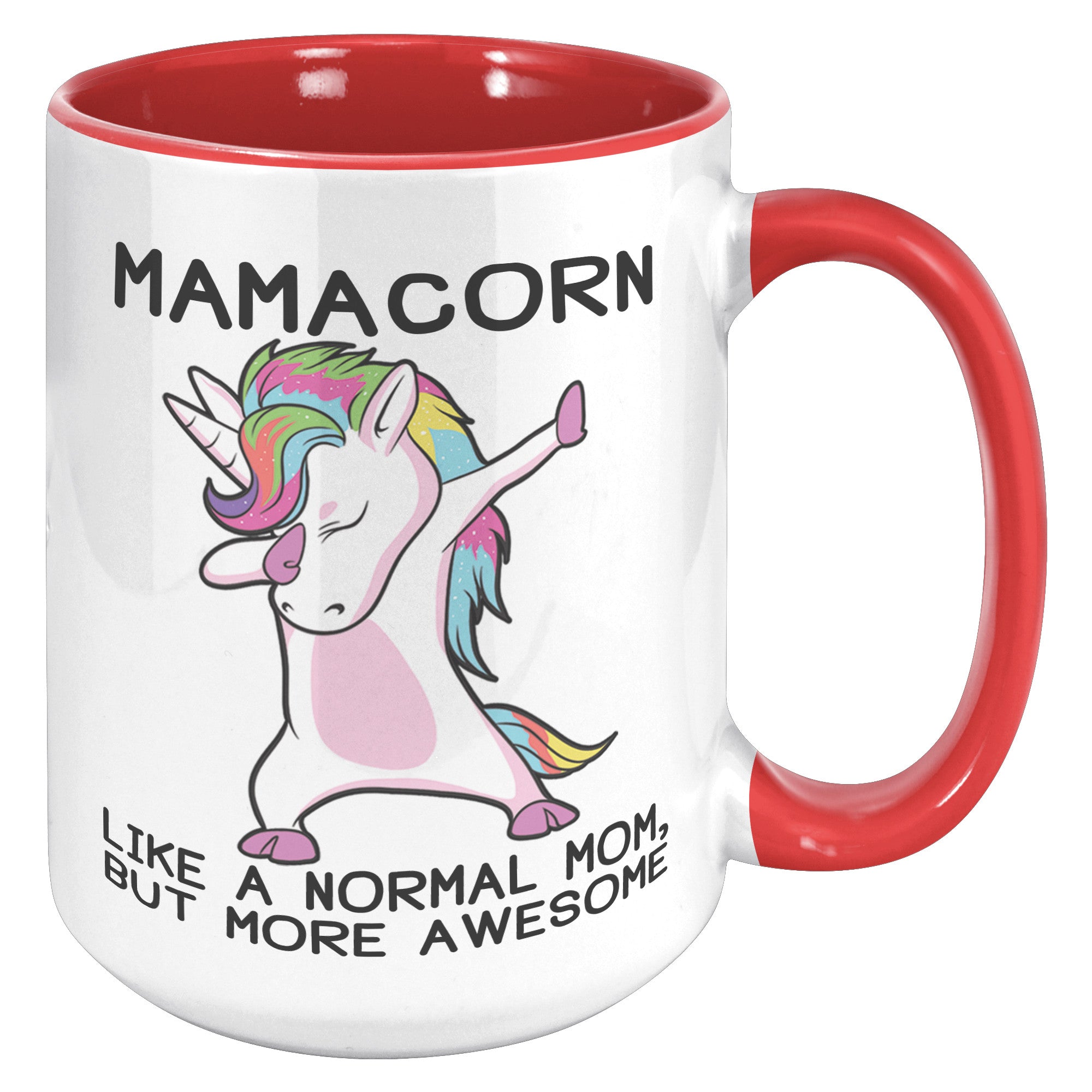 15oz Accent Mug - Mamacorn