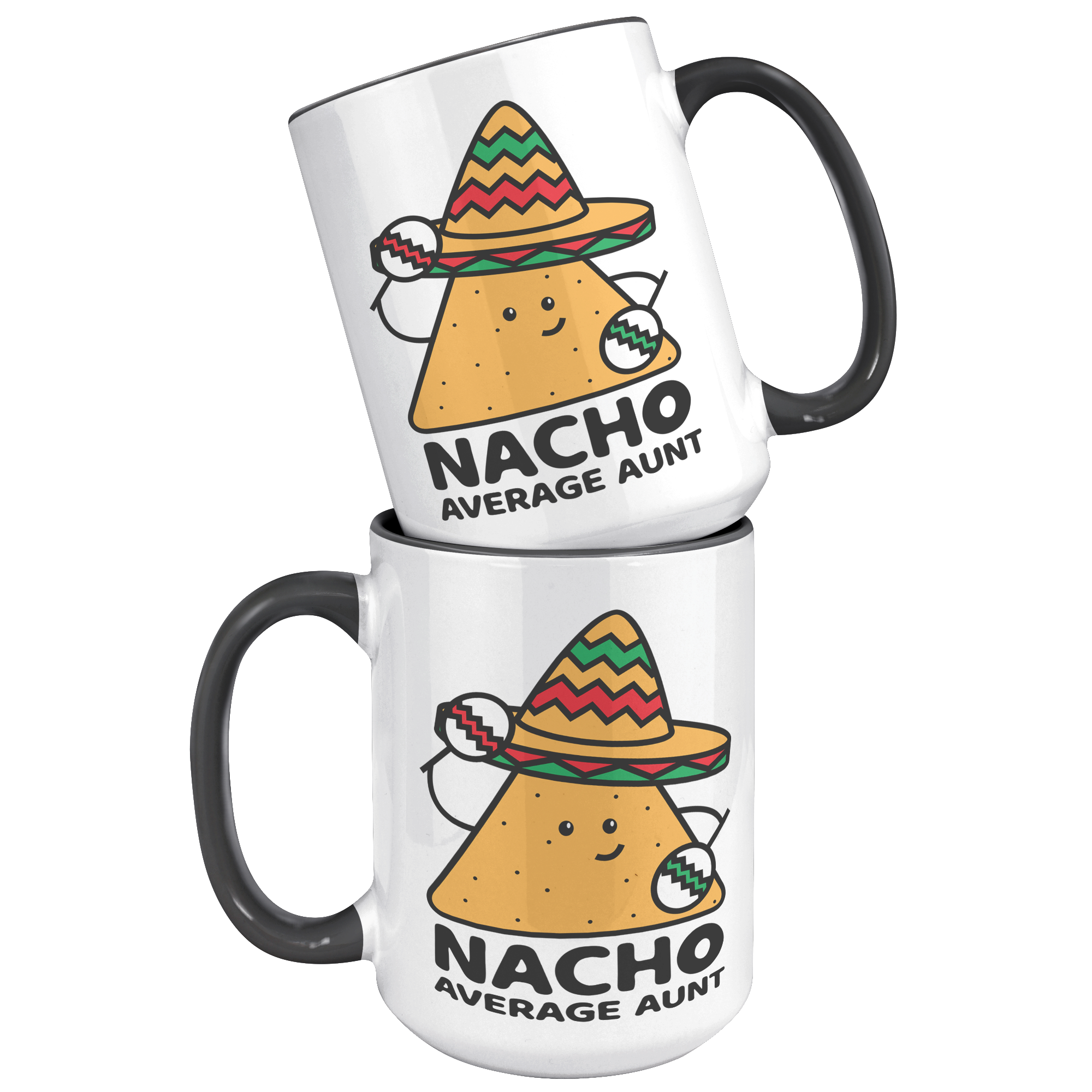 15oz_Accent_Mug_-_Nacho_Average_Aunt_Chi_15oz_Accent_FrontBack_Black_Mockup.png