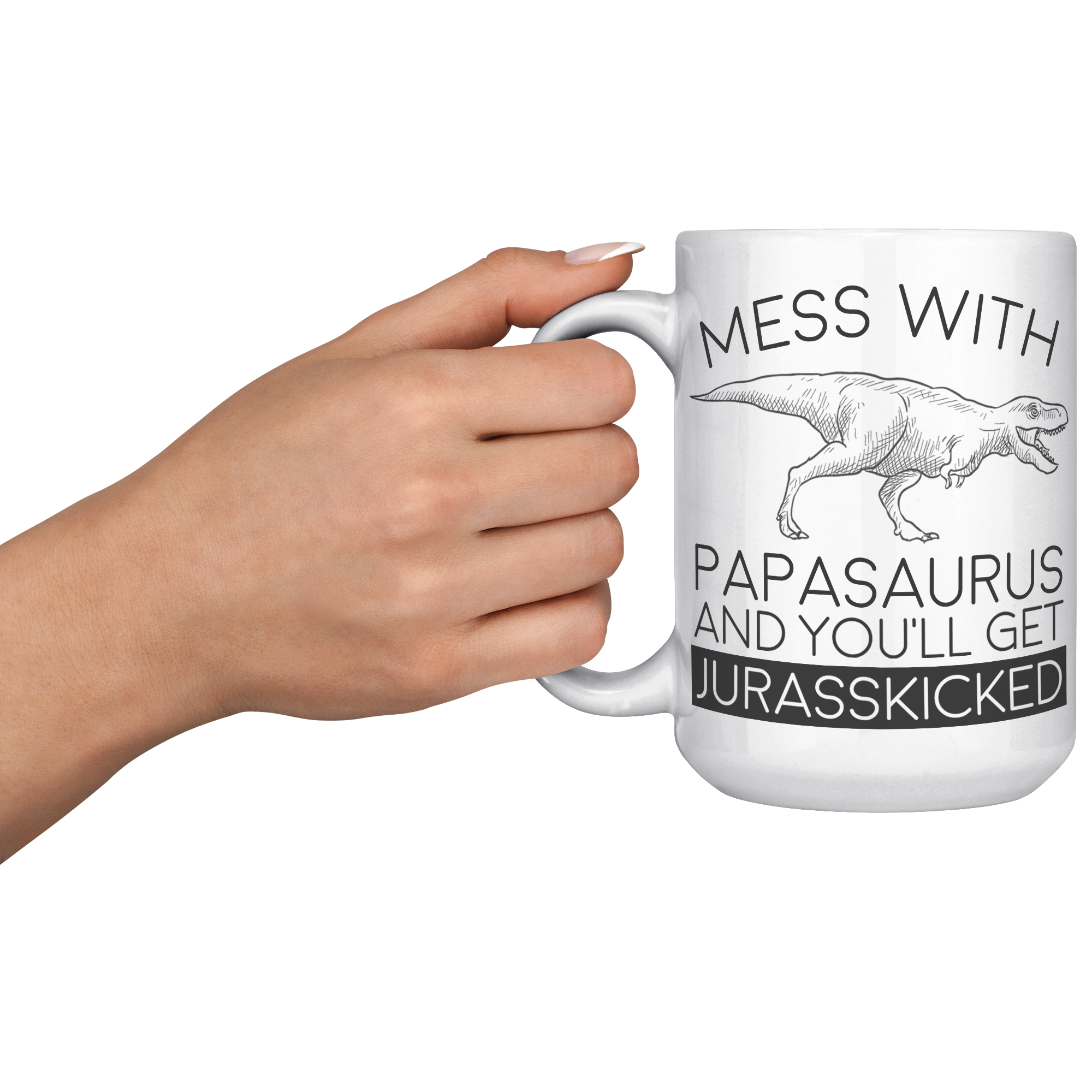 15oz_Accent_Mug_-_Papasaurus_Jurasskicke_LH_Model_Mockup.png