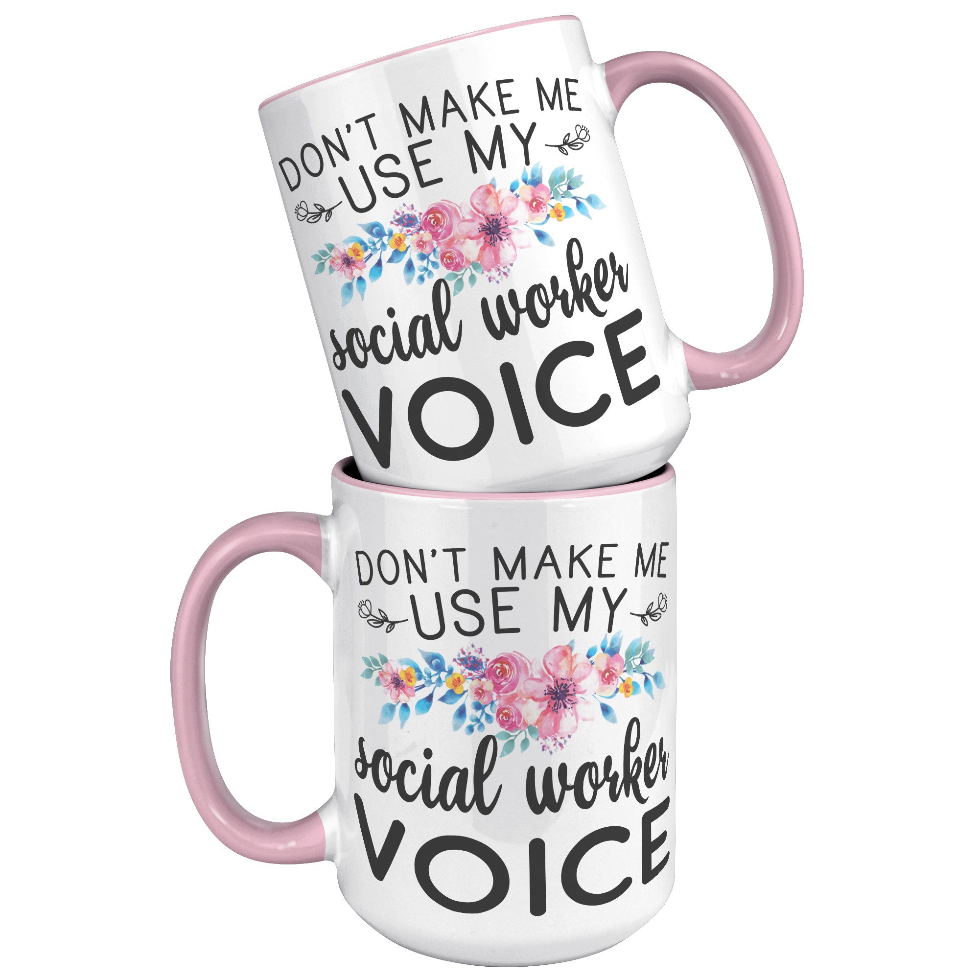 15oz Accent Mug - Social Worker Voice