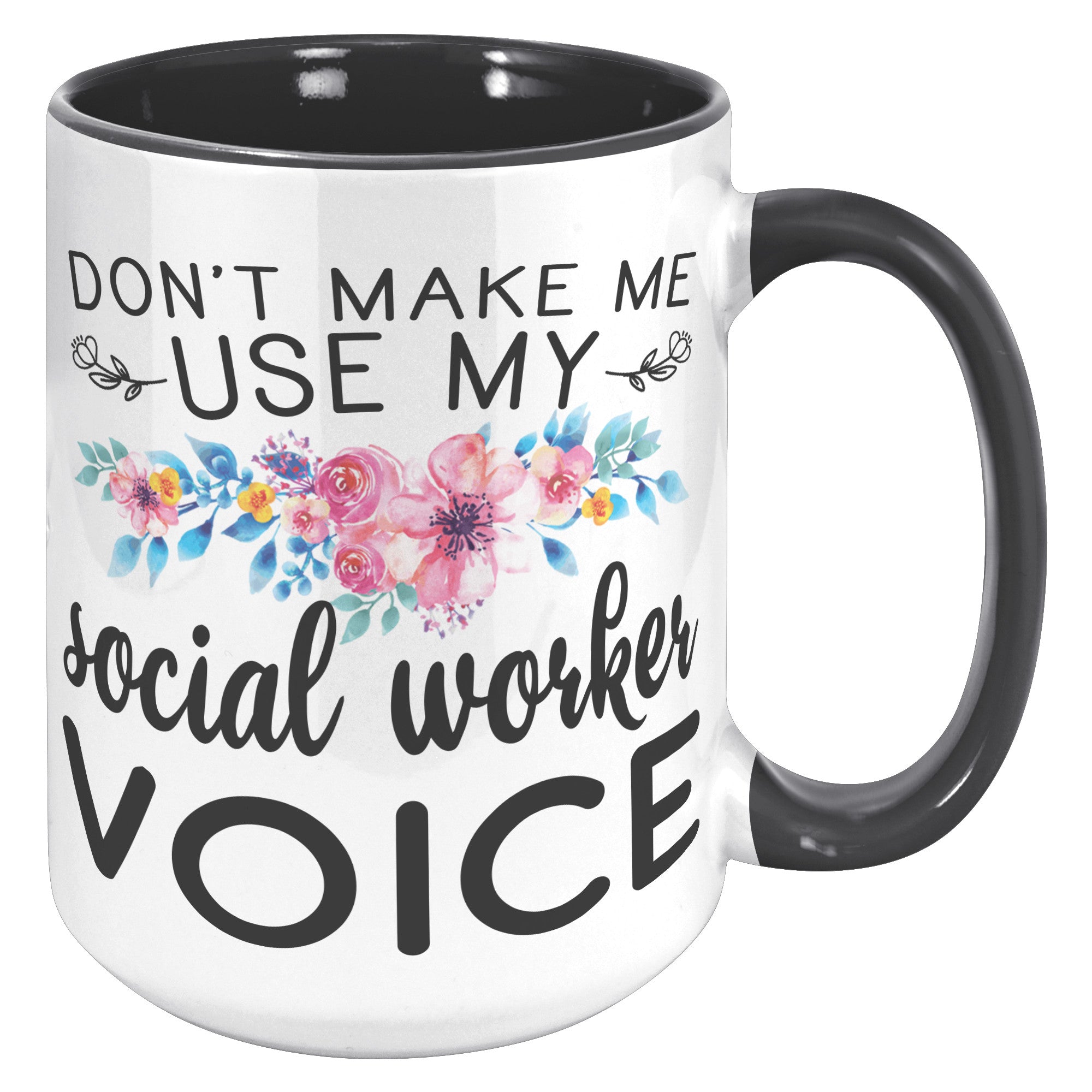 15oz Accent Mug - Social Worker Voice