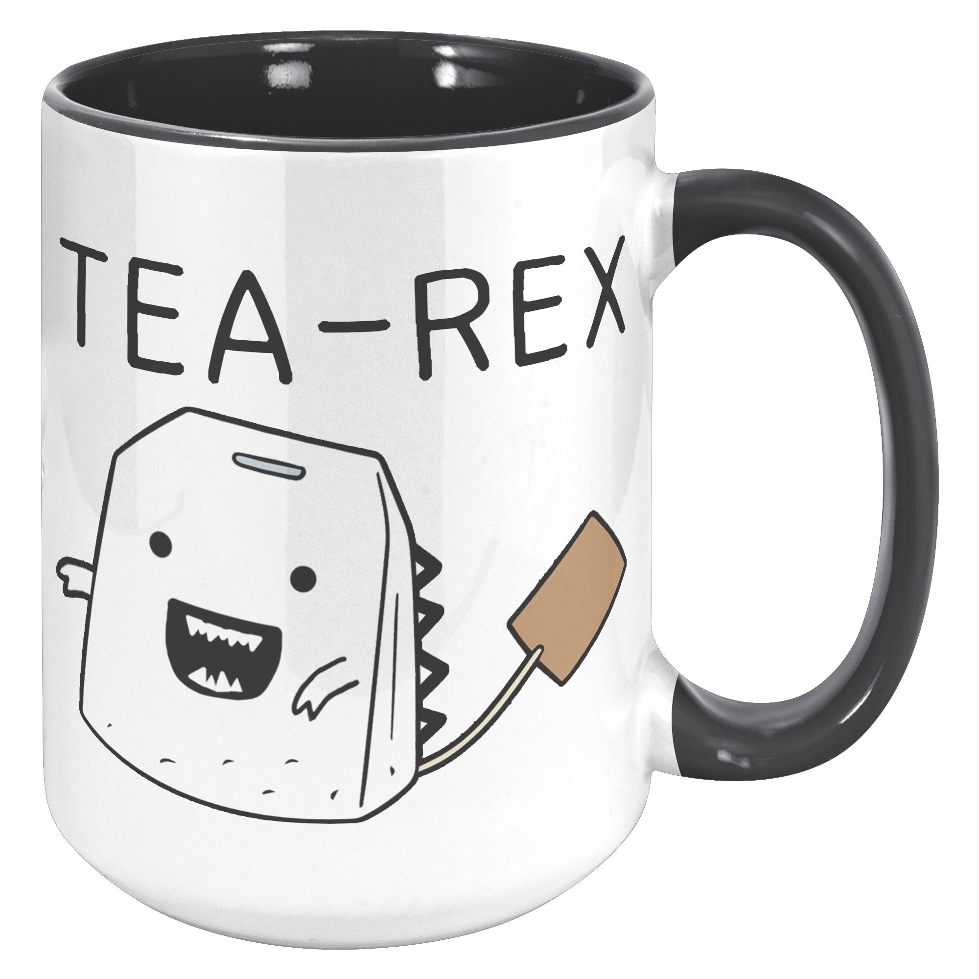 15oz Accent Mug - Tea Rex Mug