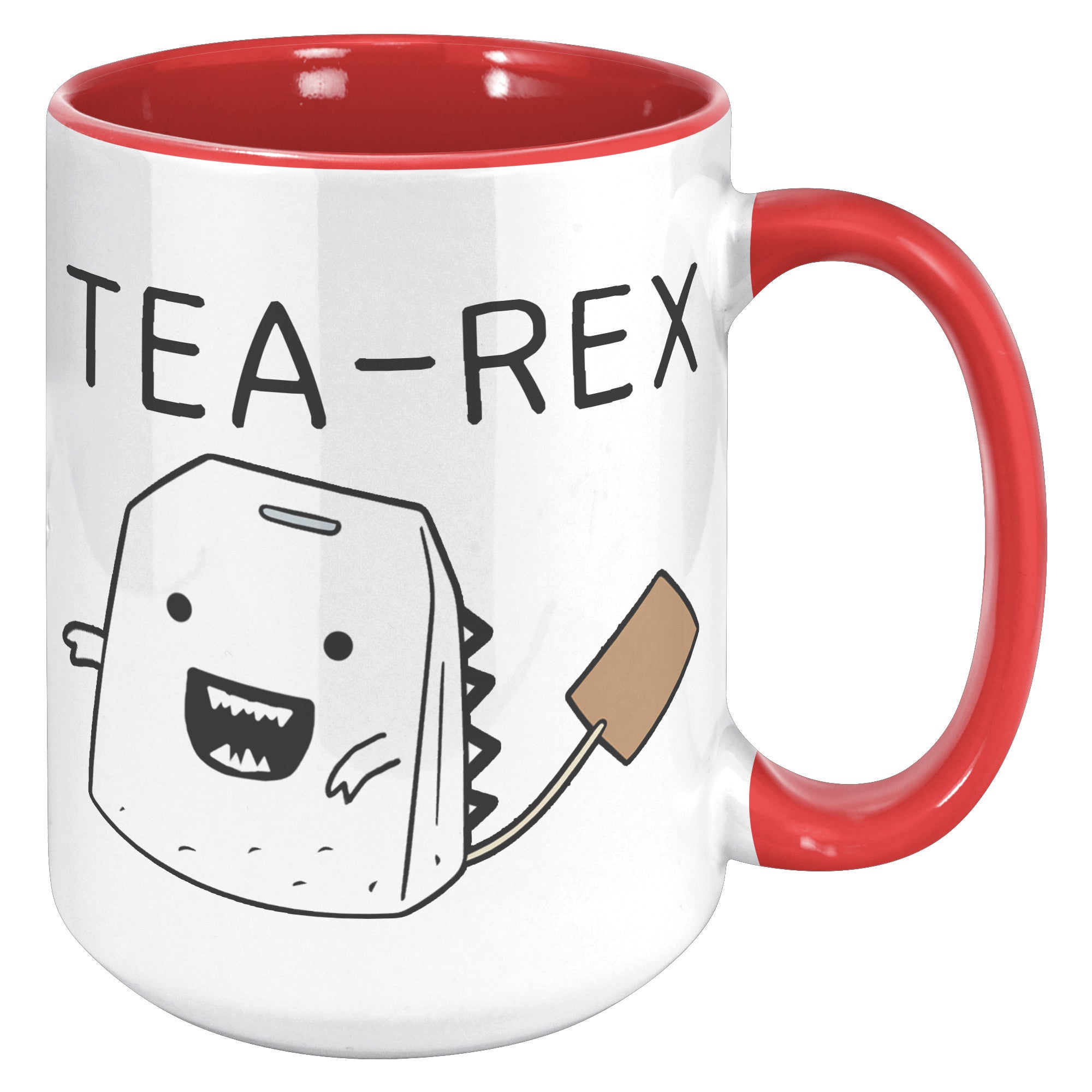 15oz Accent Mug - Tea Rex Mug