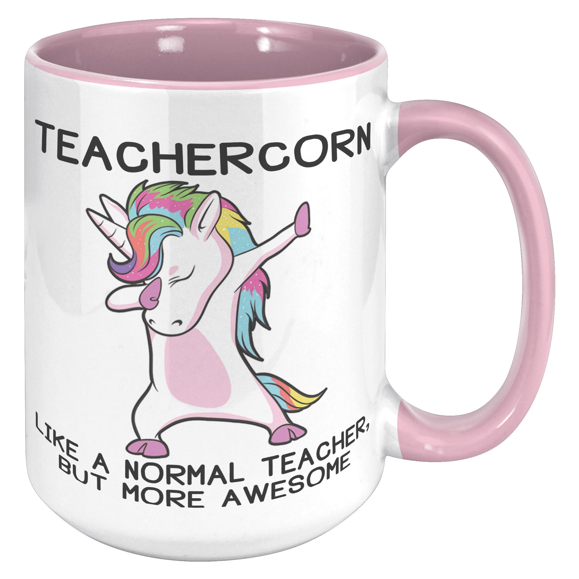 15oz Accent Mug - Teachercorn