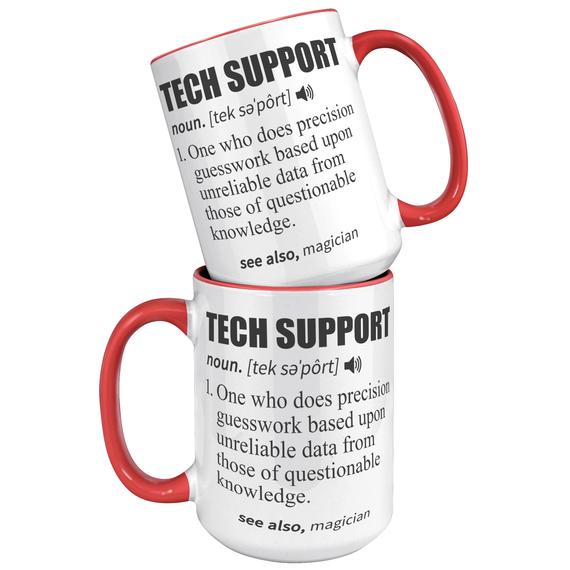 15oz Accent Mug - Tech Support