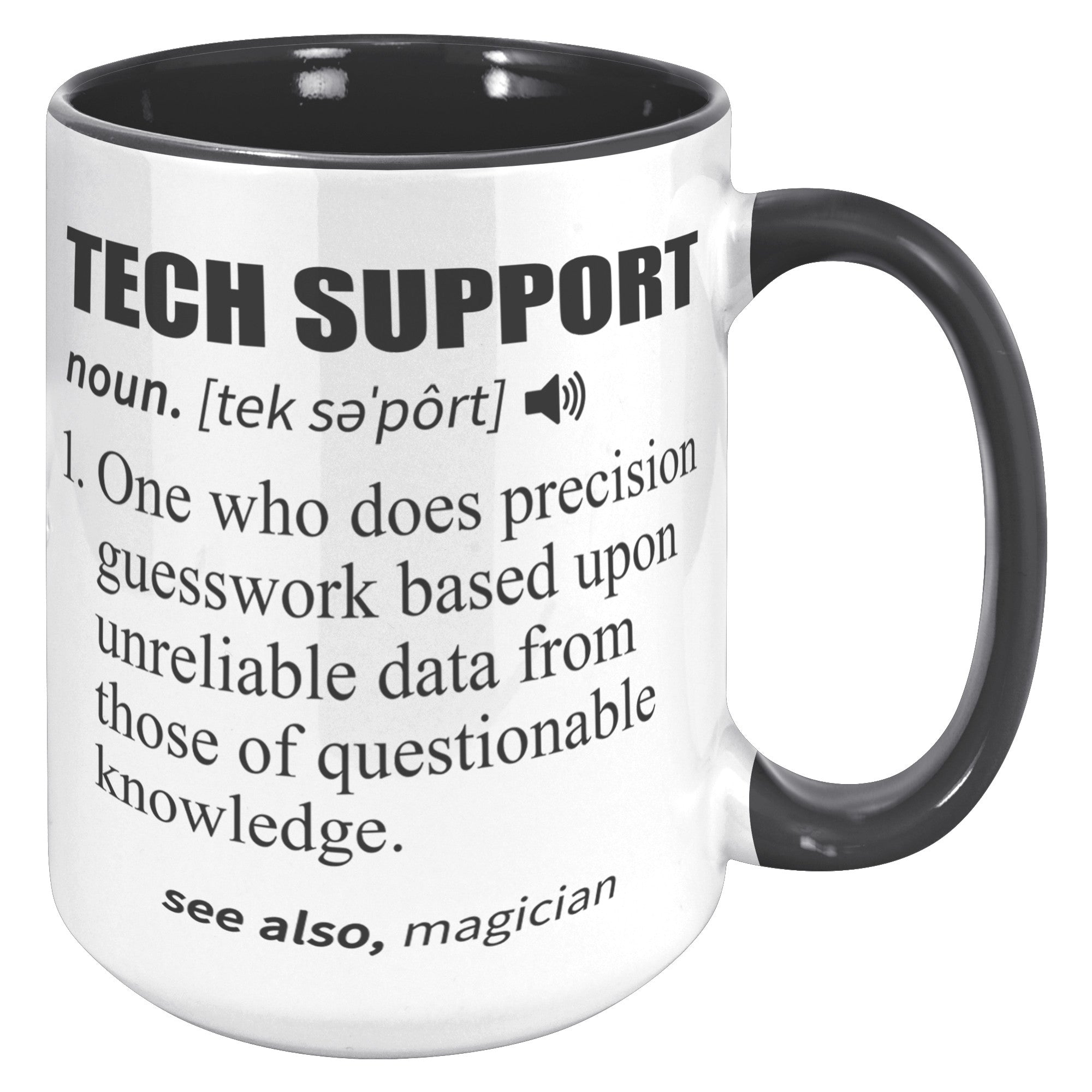 15oz Accent Mug - Tech Support