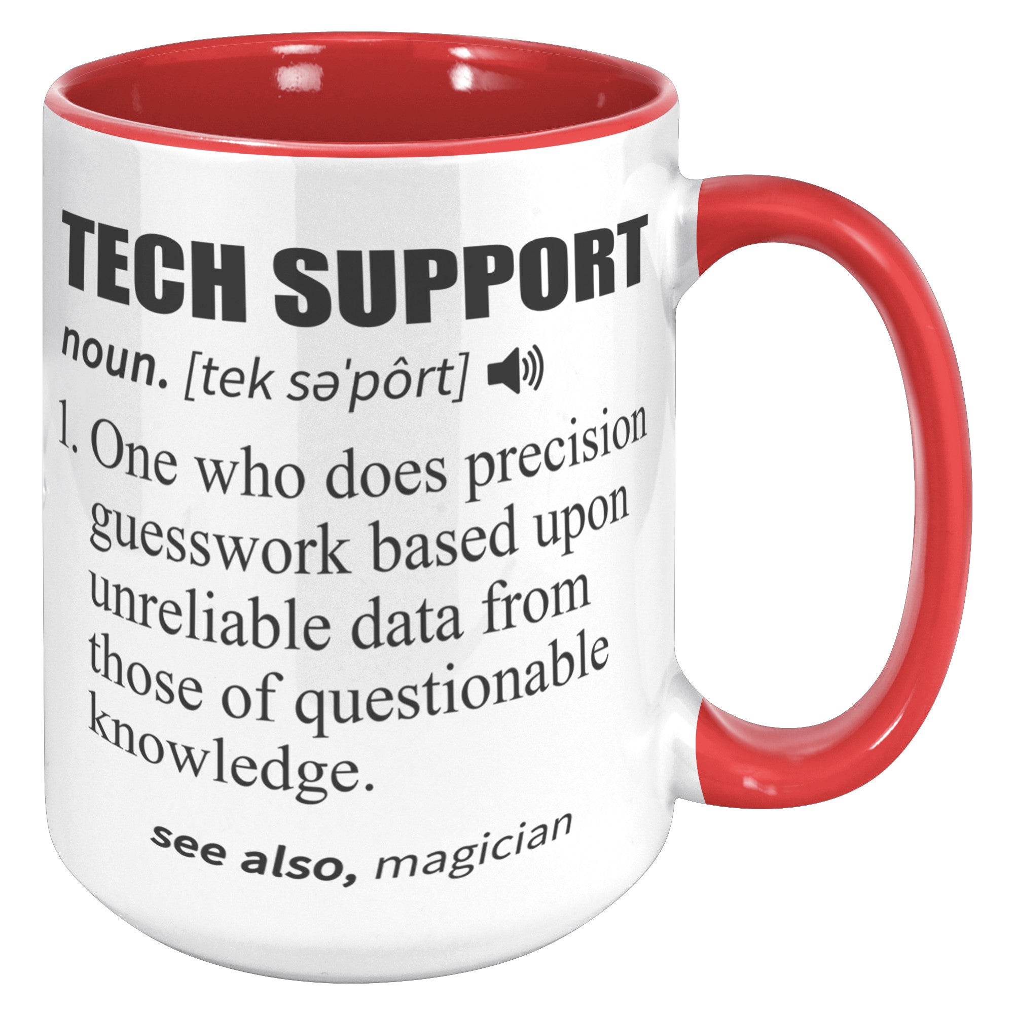 15oz Accent Mug - Tech Support