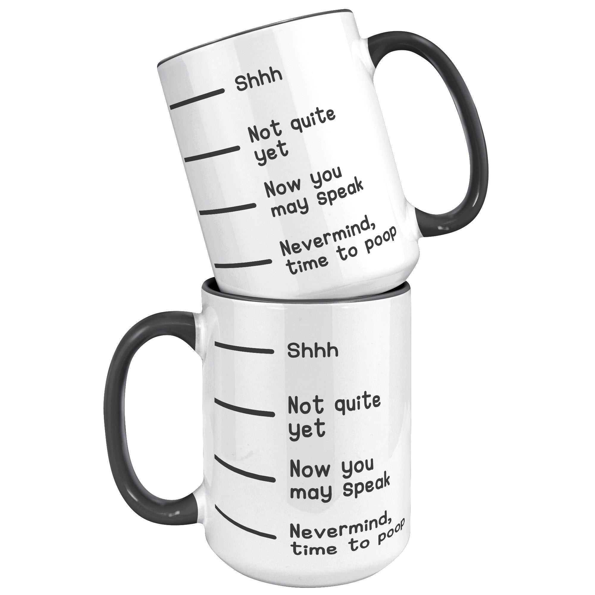 15oz Accent Mug - Time To Poop
