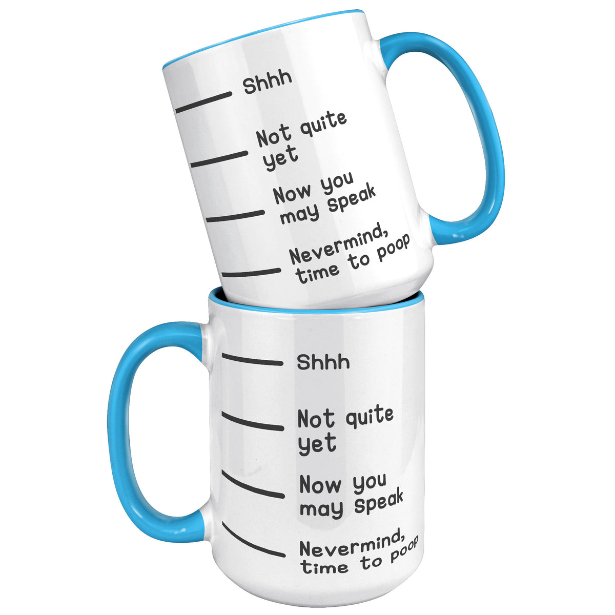 15oz Accent Mug - Time To Poop