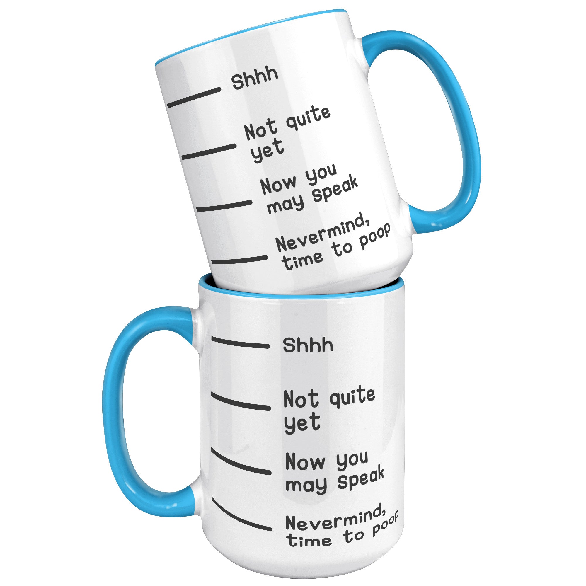 15oz Accent Mug - Time To Poop