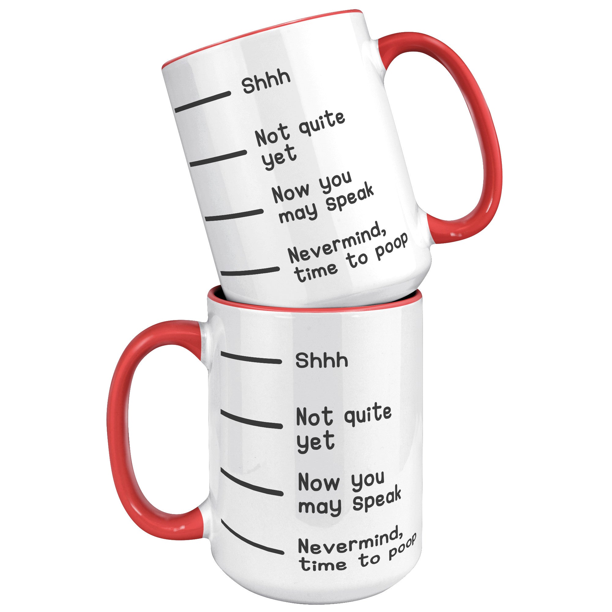 15oz Accent Mug - Time To Poop