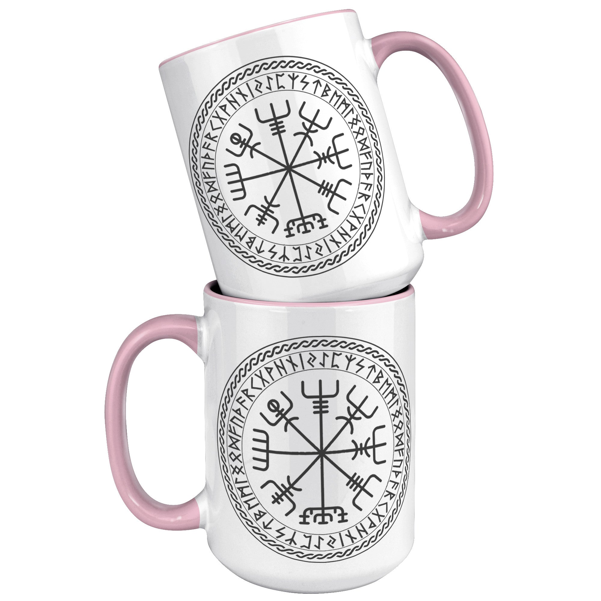 15oz Accent Mug - Viking Compass