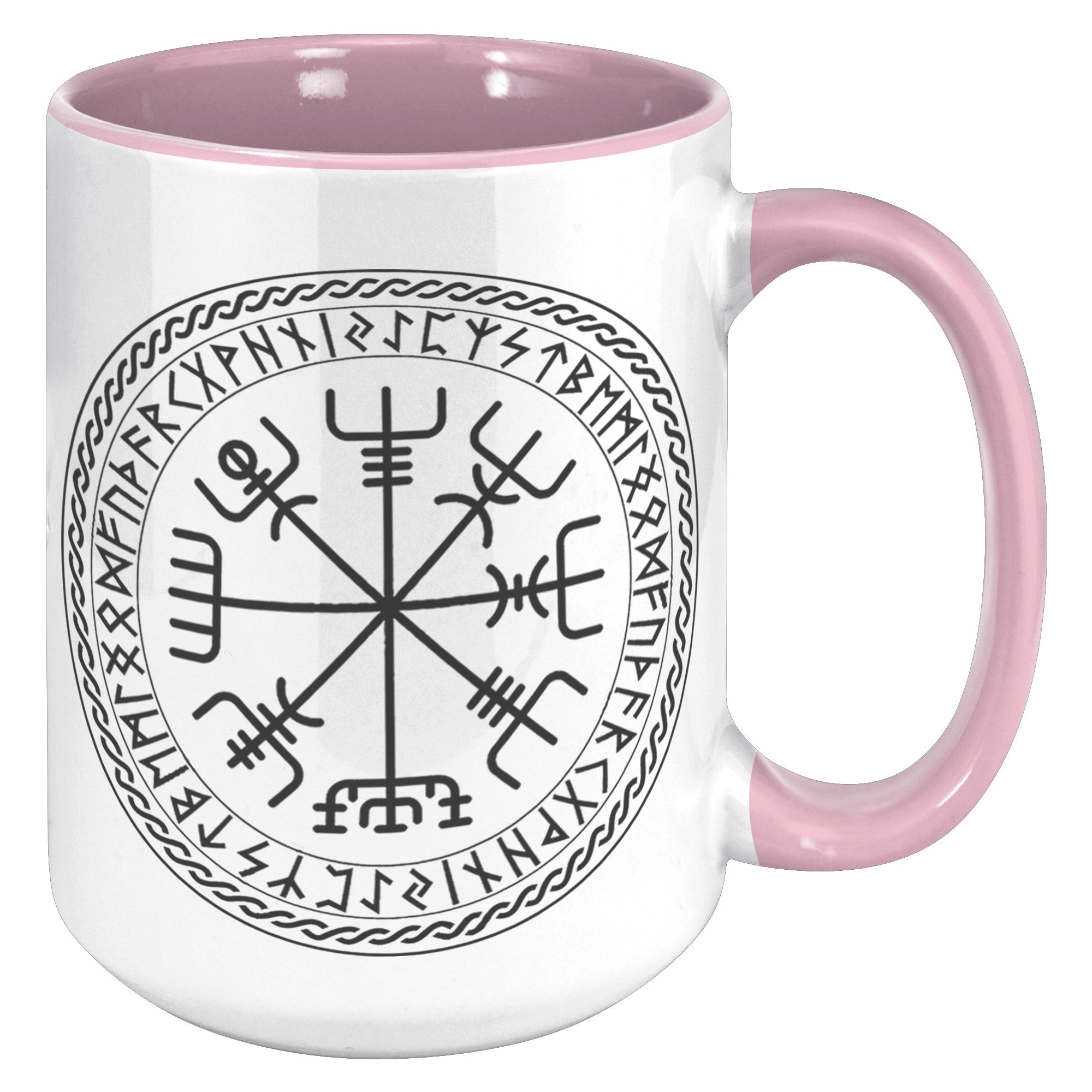 15oz Accent Mug - Viking Compass
