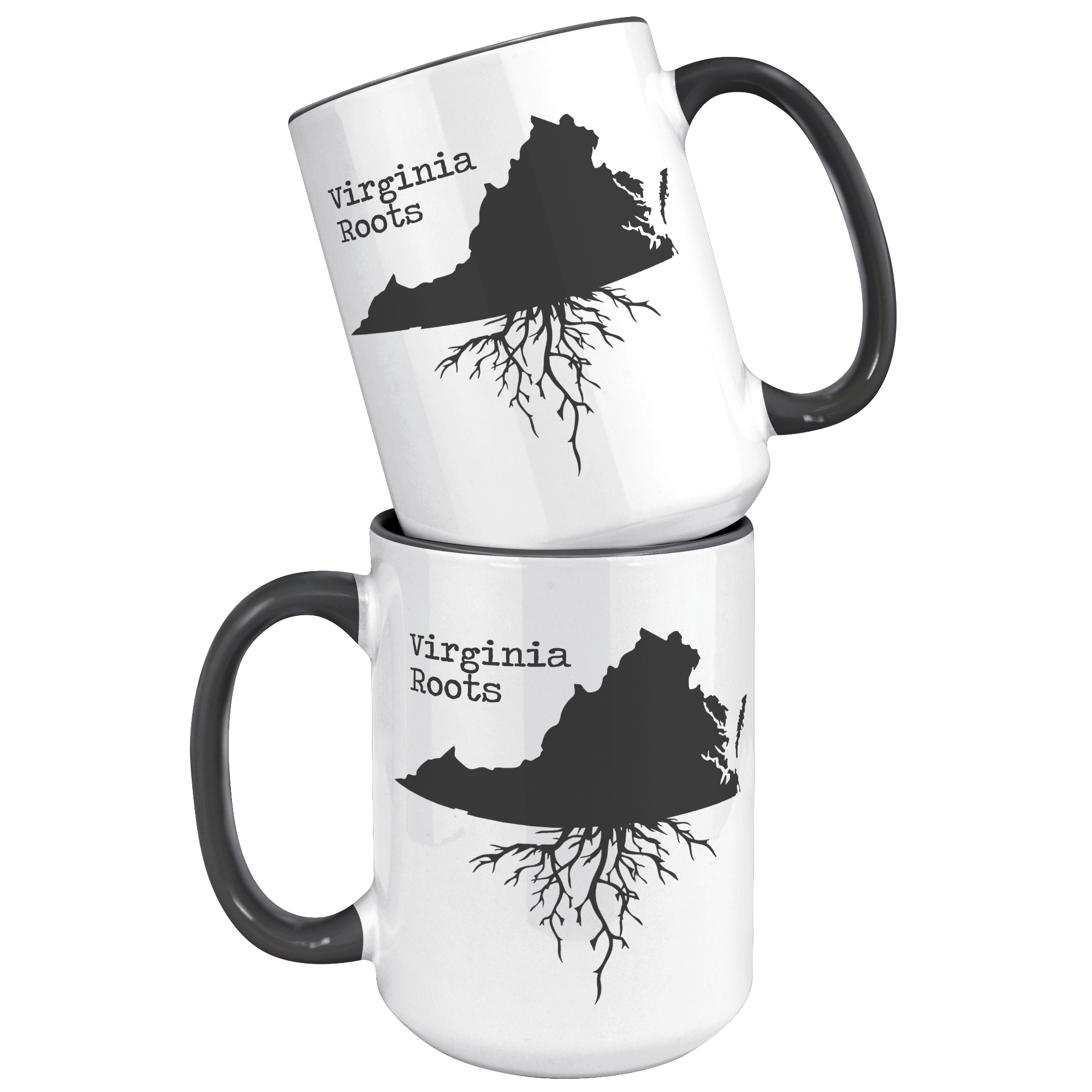 15oz_Accent_Mug_-_Virginia_Roots_15oz_Accent_FrontBack_Black_Mockup.png