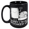 15oz Black Mug - Books All Booked Up