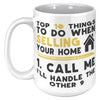 15oz White Mug - Real Estate Selling Homes Top 10