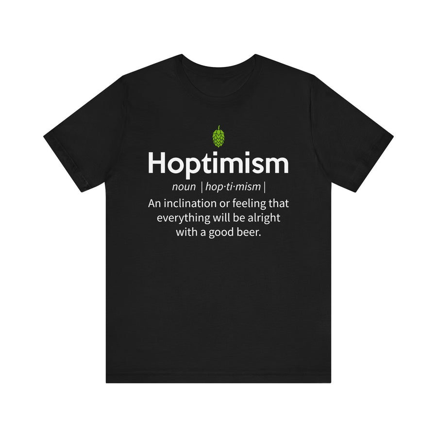 Hoptimism Beer TShirtSon UK