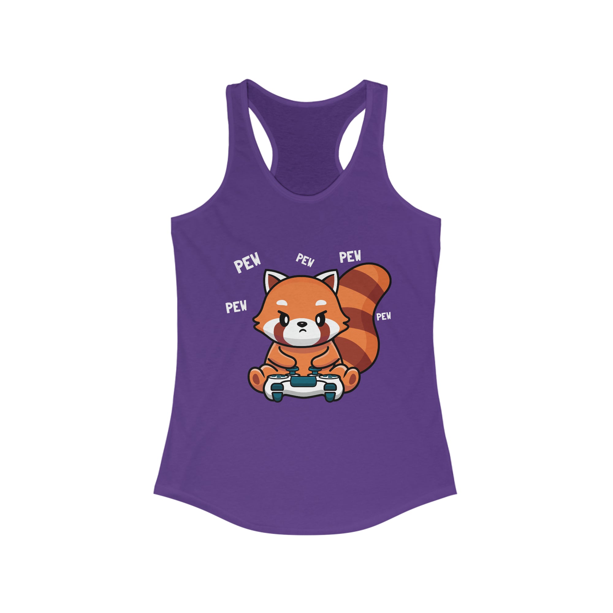 Red Panda Gaming Tank Top SwiftPOD